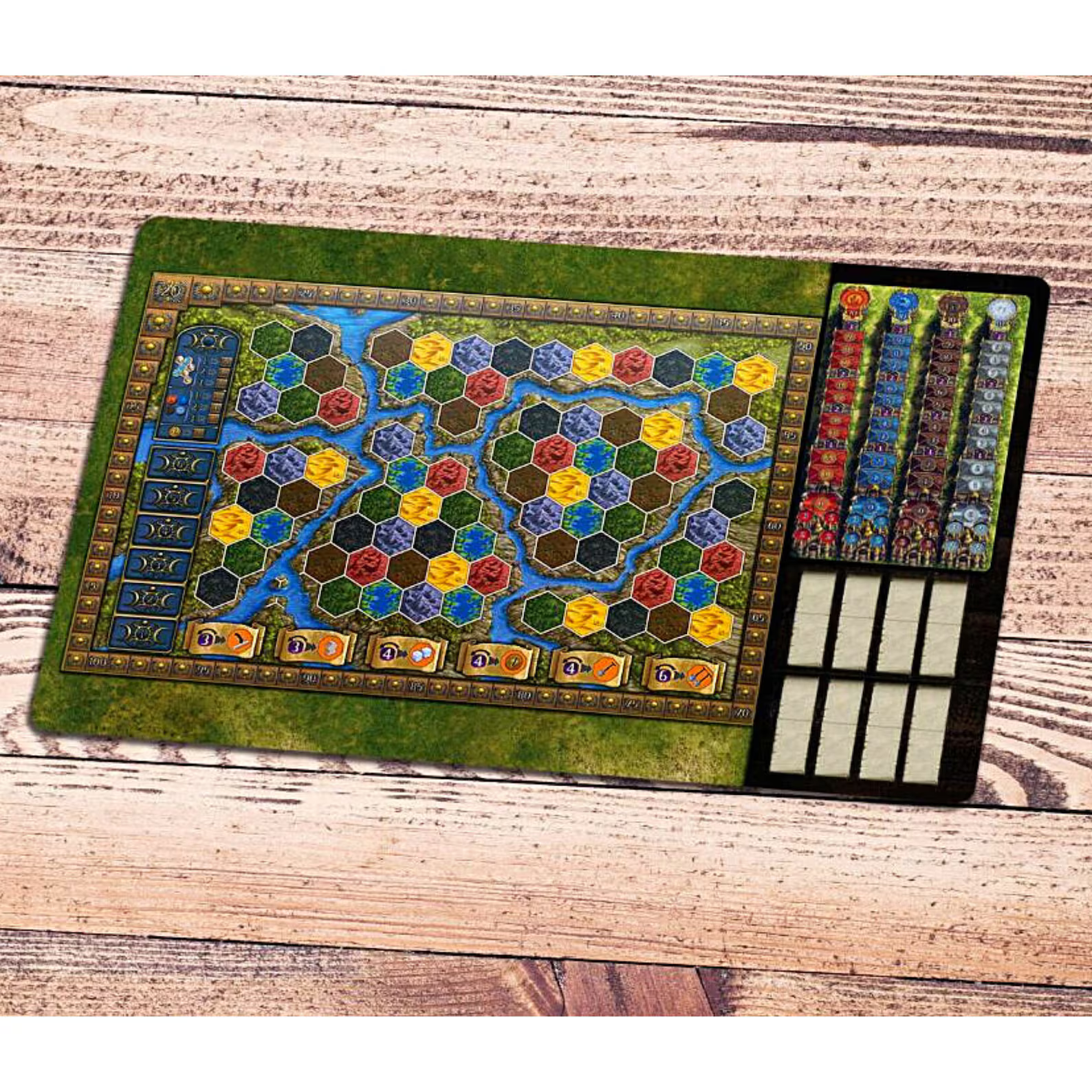 Xpropsreplica Boardgame Terra Mystica playmat-UNOFFICIAL PRODUCT
