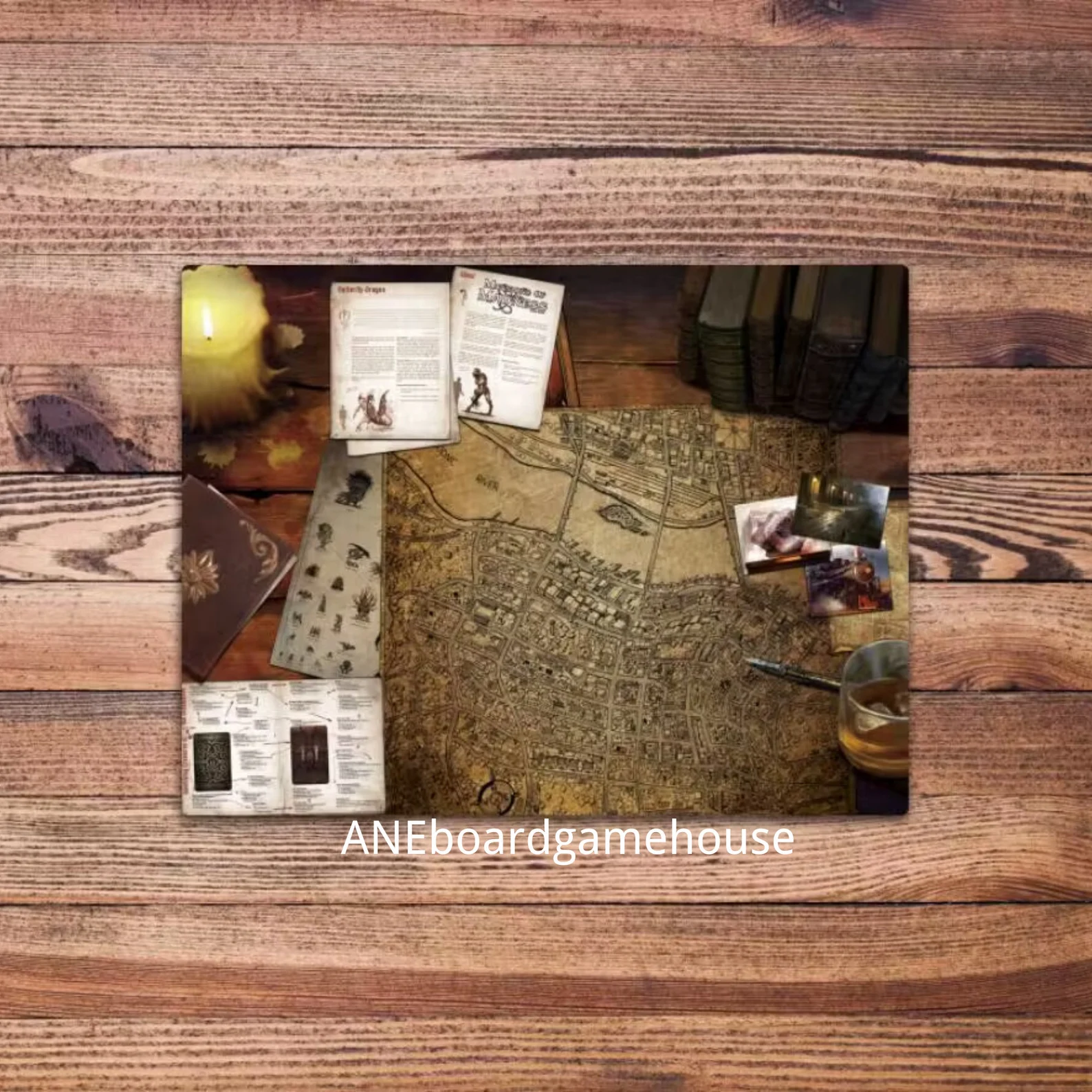 Xpropsreplica Boardgame-Mansions of Madness playmat-UNOFFICIAL PRODUCT