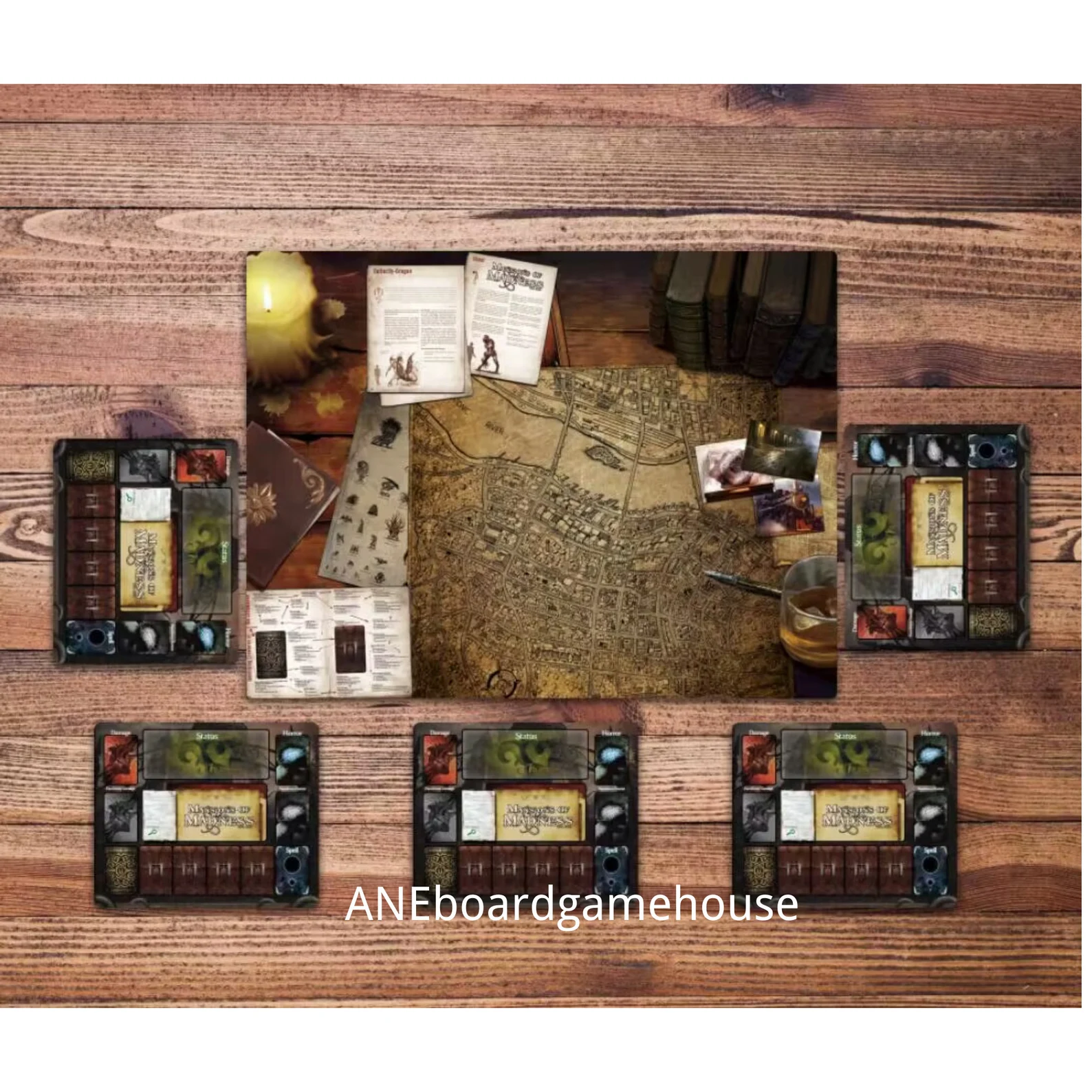 Xpropsreplica Boardgame-Mansions of Madness playmat-UNOFFICIAL PRODUCT