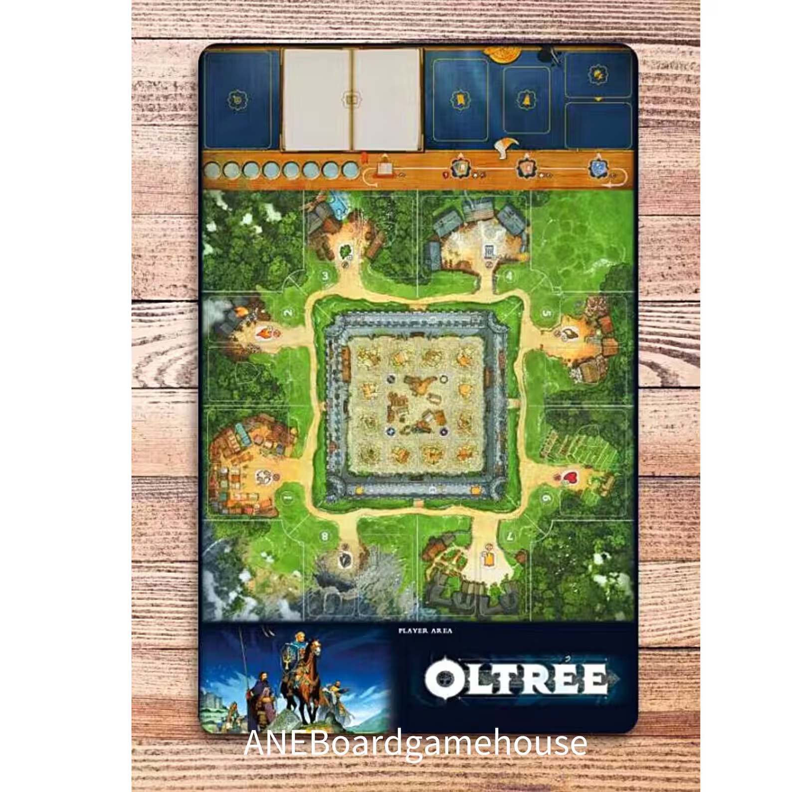 Xpropsreplica Boardgame oltree playmat-UNOFFICIAL PRODUCT