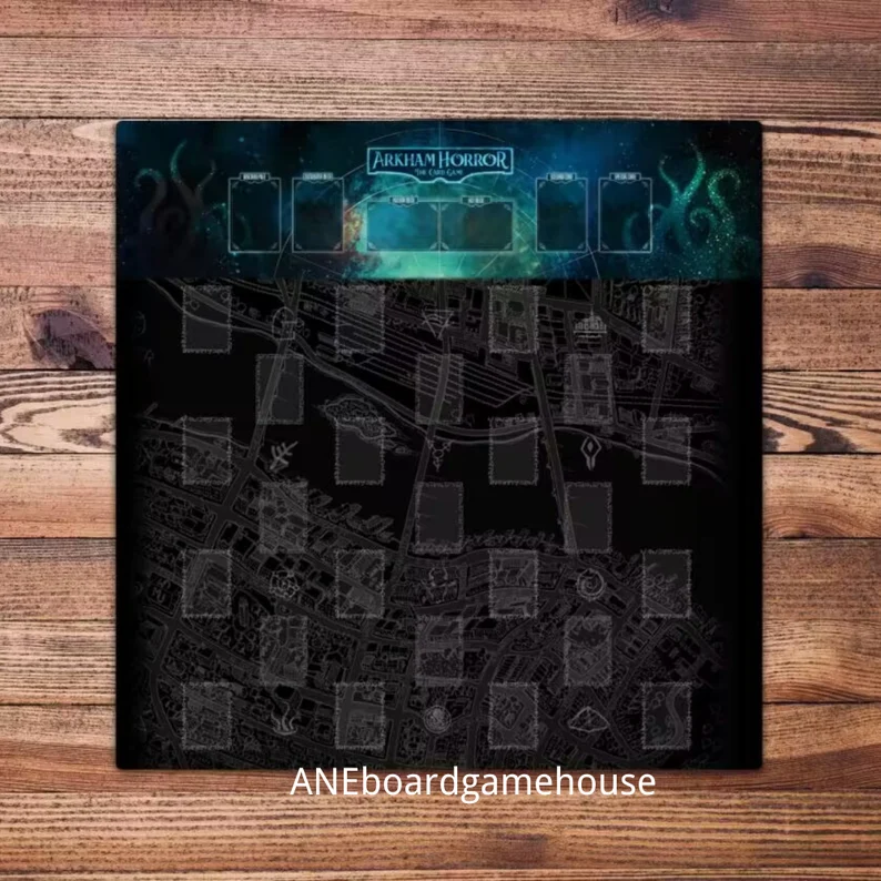 Xpropsreplica Boardgame-Arkham Horror map playmat-UNOFFICIAL PRODUCT