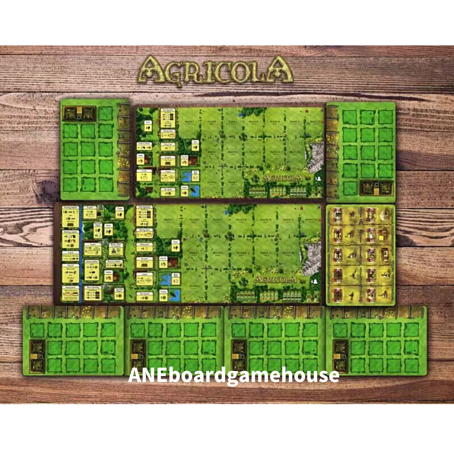 Boardgame- Newest version Agricola playmat -UNOFFICIAL PRODUCT