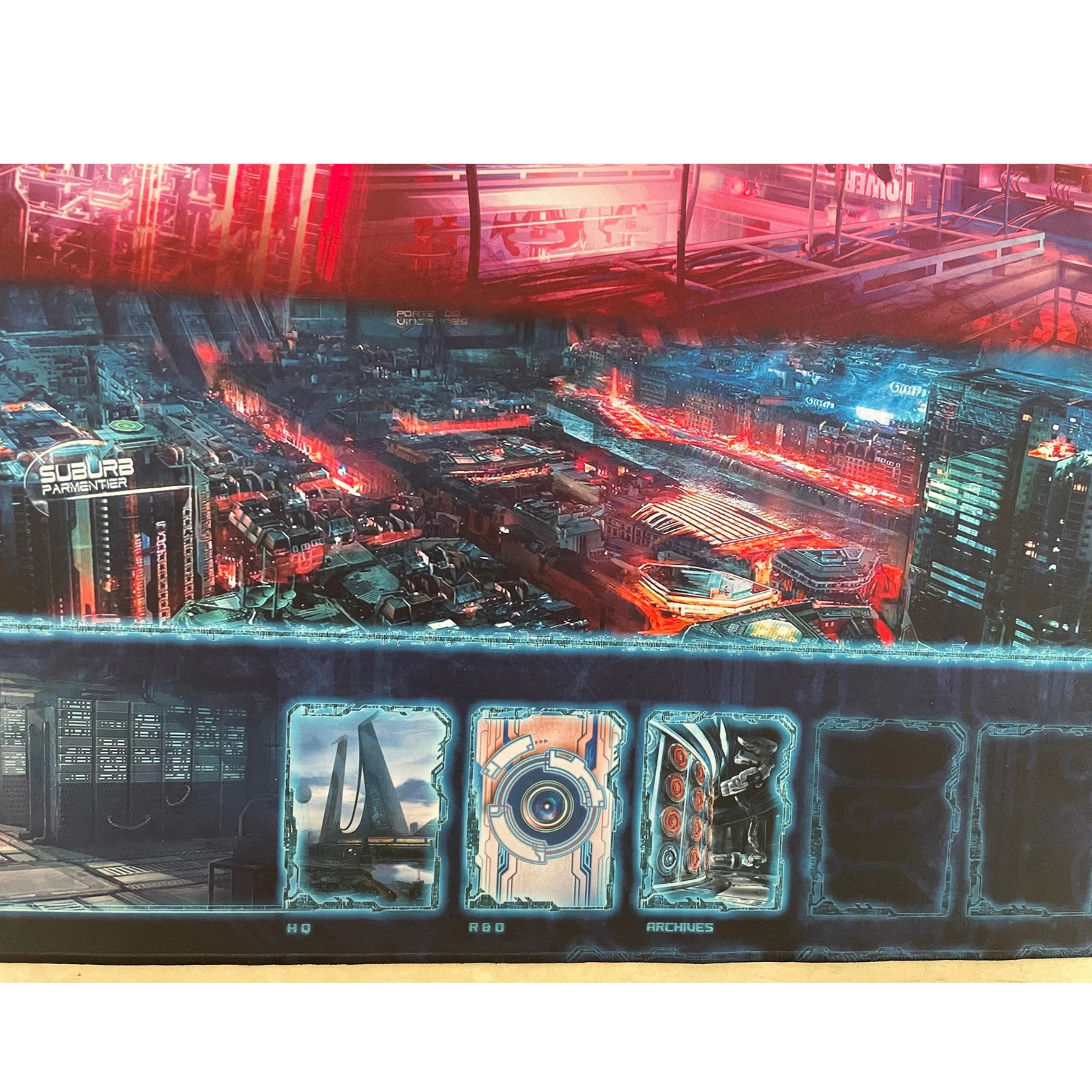 Xpropsreplica Boardgame- Android:Netrunner playermat-UNOFFICIAL PRODUCT