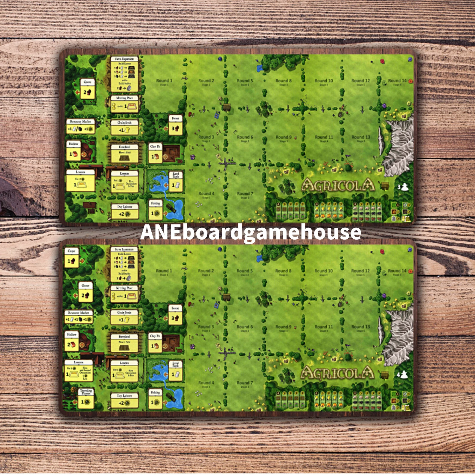 Boardgame- Newest version Agricola playmat -UNOFFICIAL PRODUCT