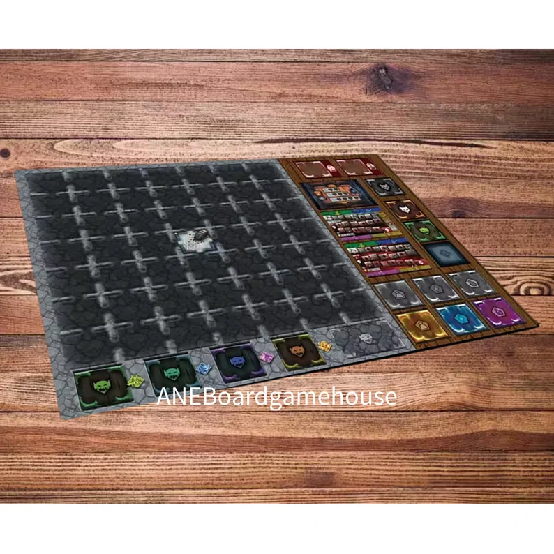 Xpropsreplica Boardgame Tiny epic dungeons playmat -UNOFFICIAL PRODUC