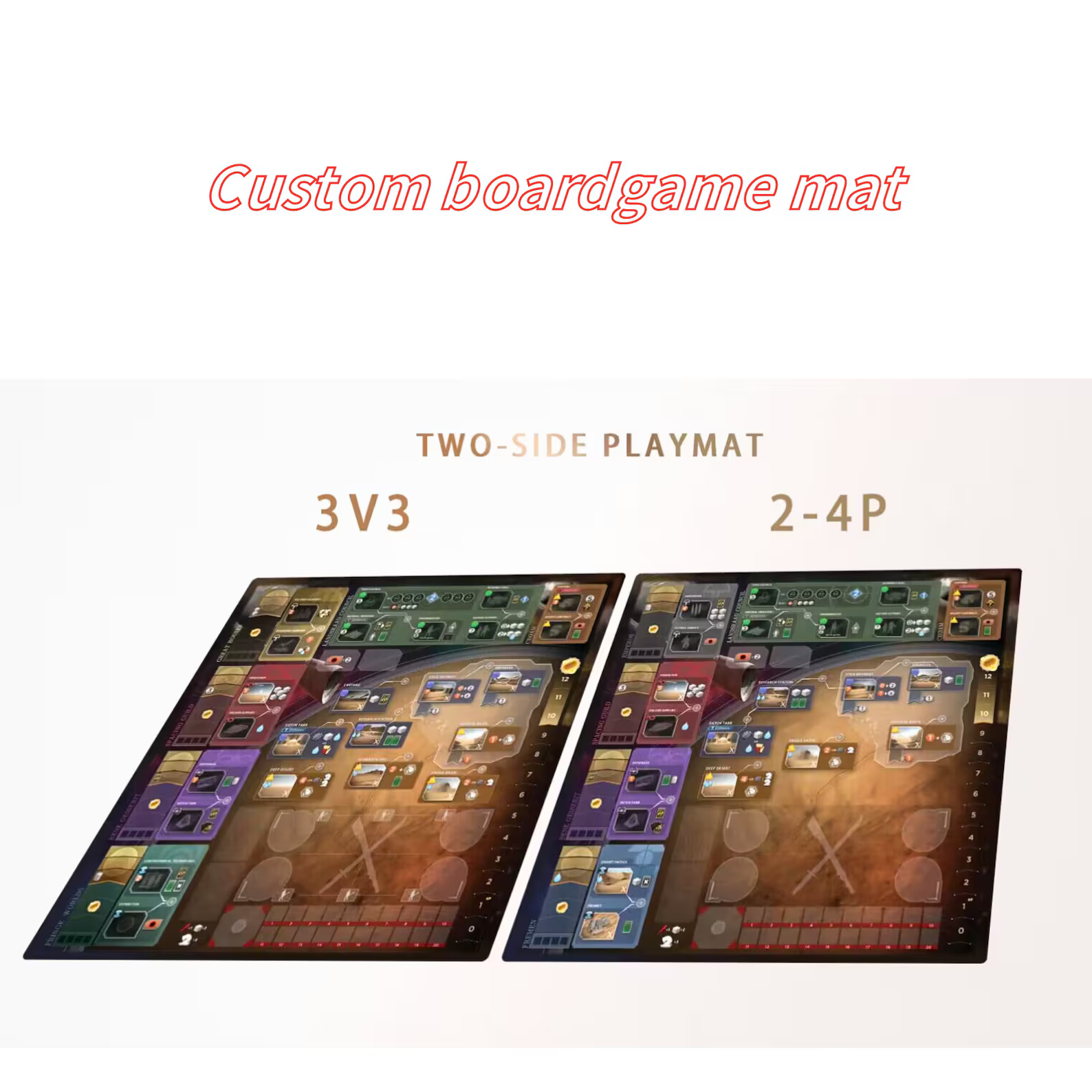 Xpropsreplica Custom boardgame playmat, Custom Upgrade Dune Imperium playmat, boardgame accessories mat, UNOFFICIAL PRODUCT