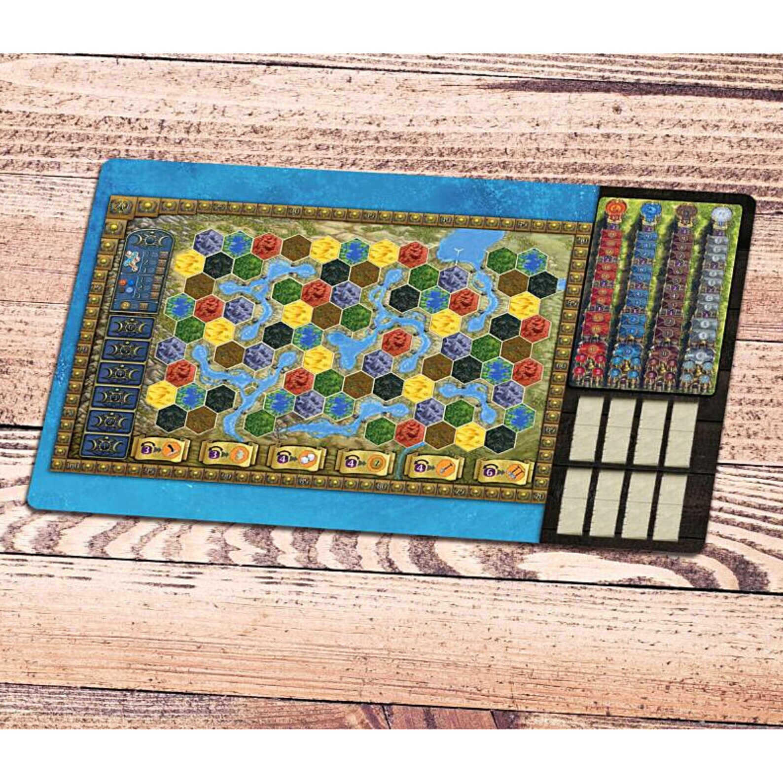 Xpropsreplica Boardgame Terra Mystica playmat-UNOFFICIAL PRODUCT