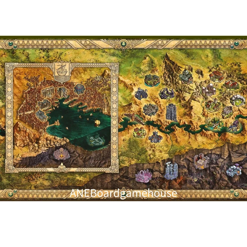 Xpropsreplica Self-made Baldur's Gate mouse pad, Baldur's Gate decoration map mat, Astarion Dice