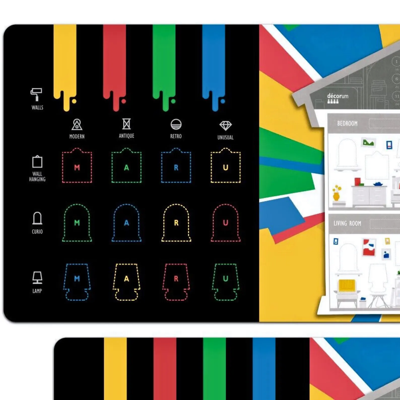 Xpropsreplica Boardgame- décorum playmat-UNOFFICIAL PRODUCT