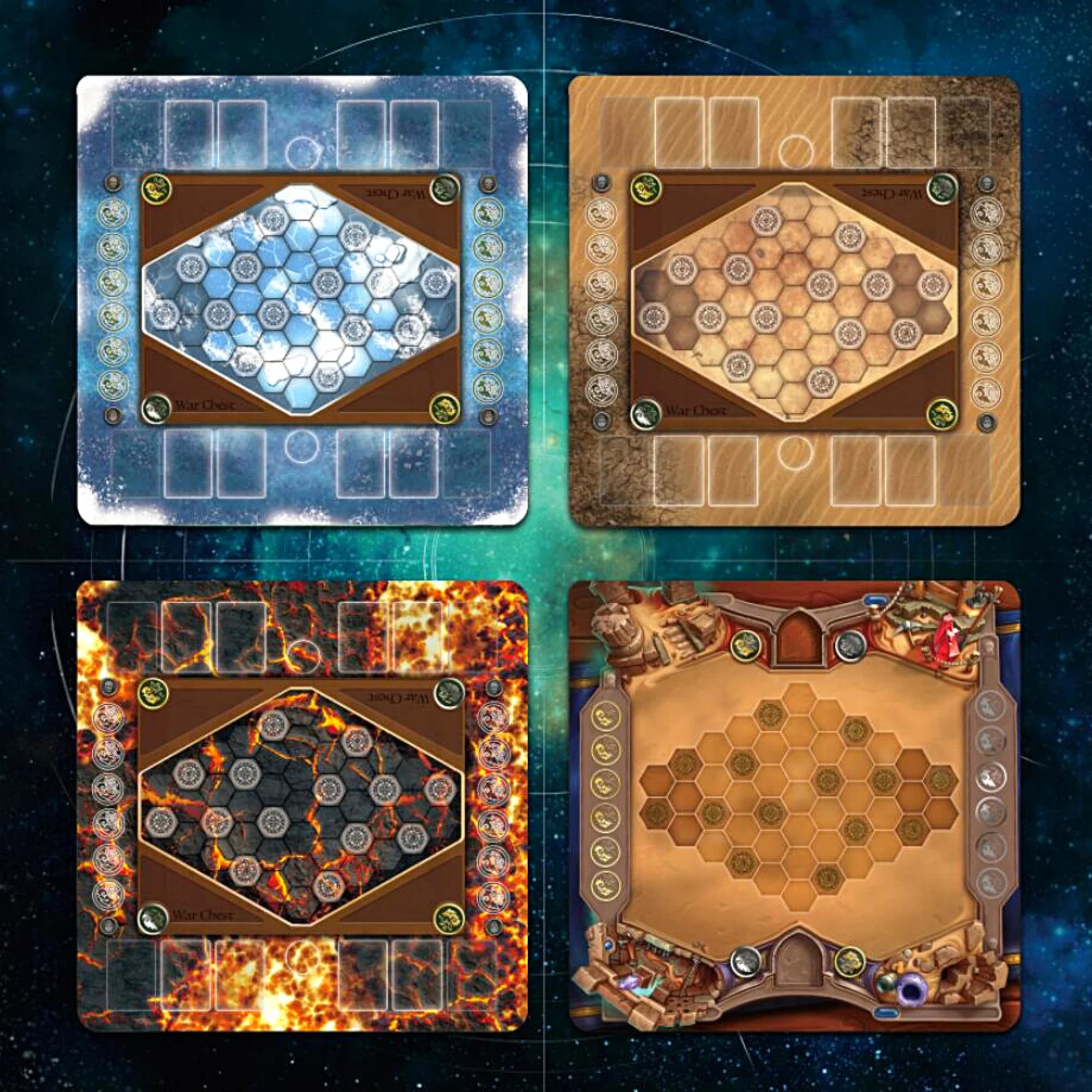 Xpropsreplica Boardgame-Warchest playermat-UNOFFICIAL PRODUCT