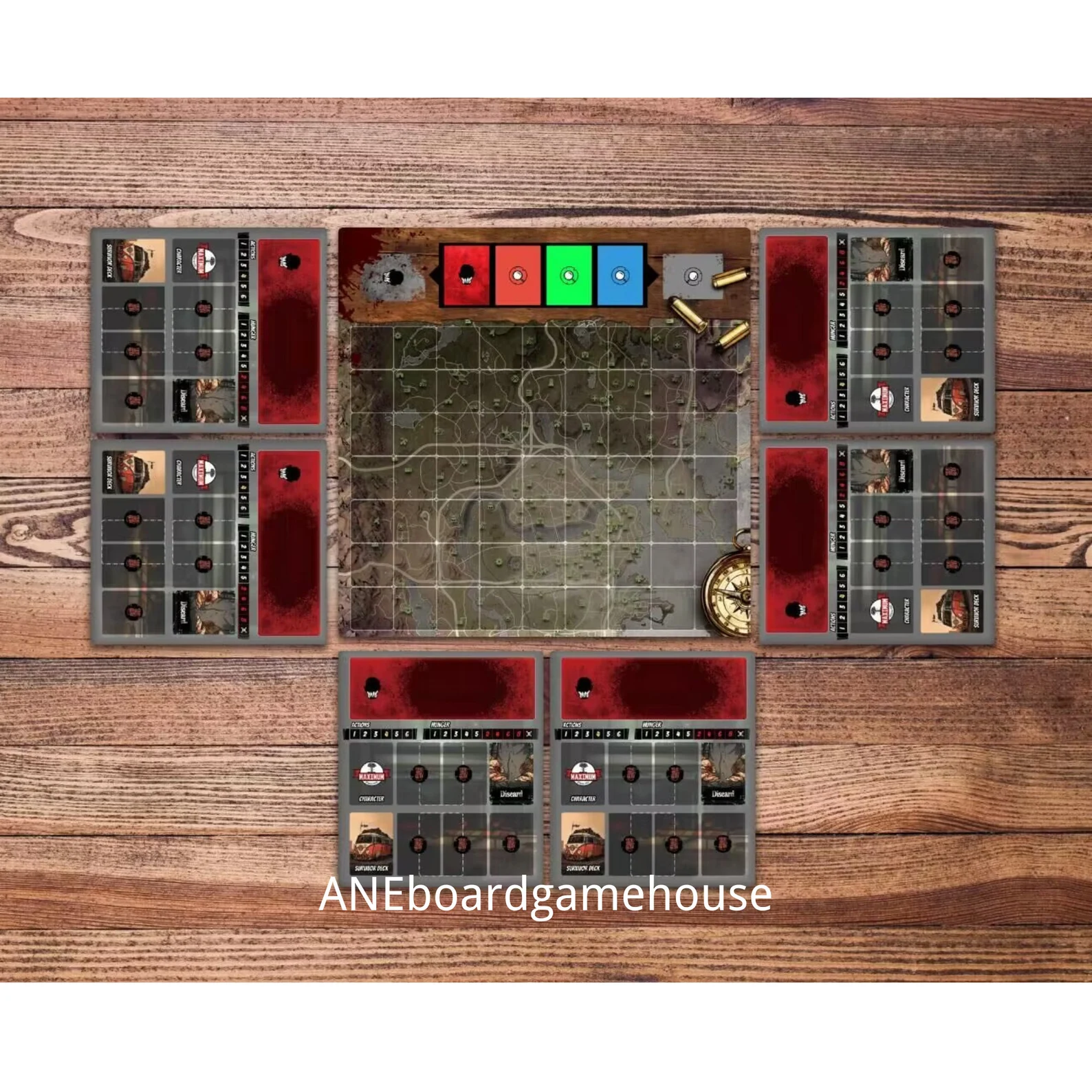 Xpropsreplica Boardgame- Maximum Apocalypse playmat-UNOFFICIAL PRODUCT