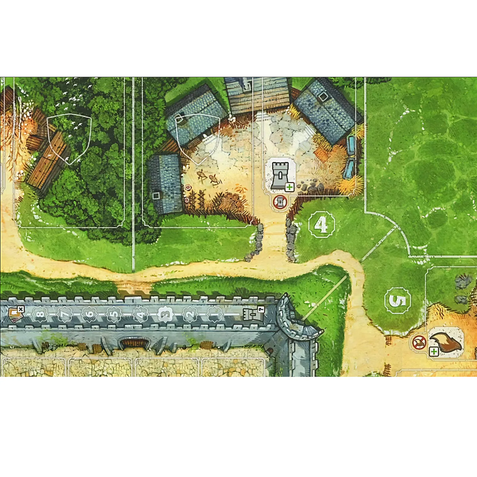 Xpropsreplica Boardgame oltree playmat-UNOFFICIAL PRODUCT