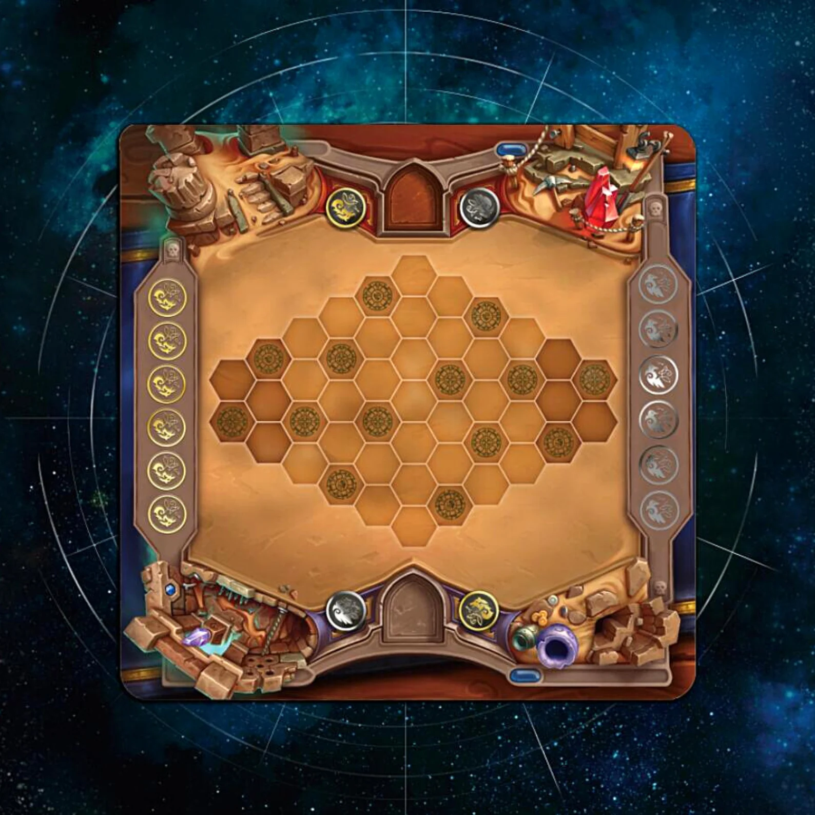 Xpropsreplica Boardgame-Warchest playermat-UNOFFICIAL PRODUCT