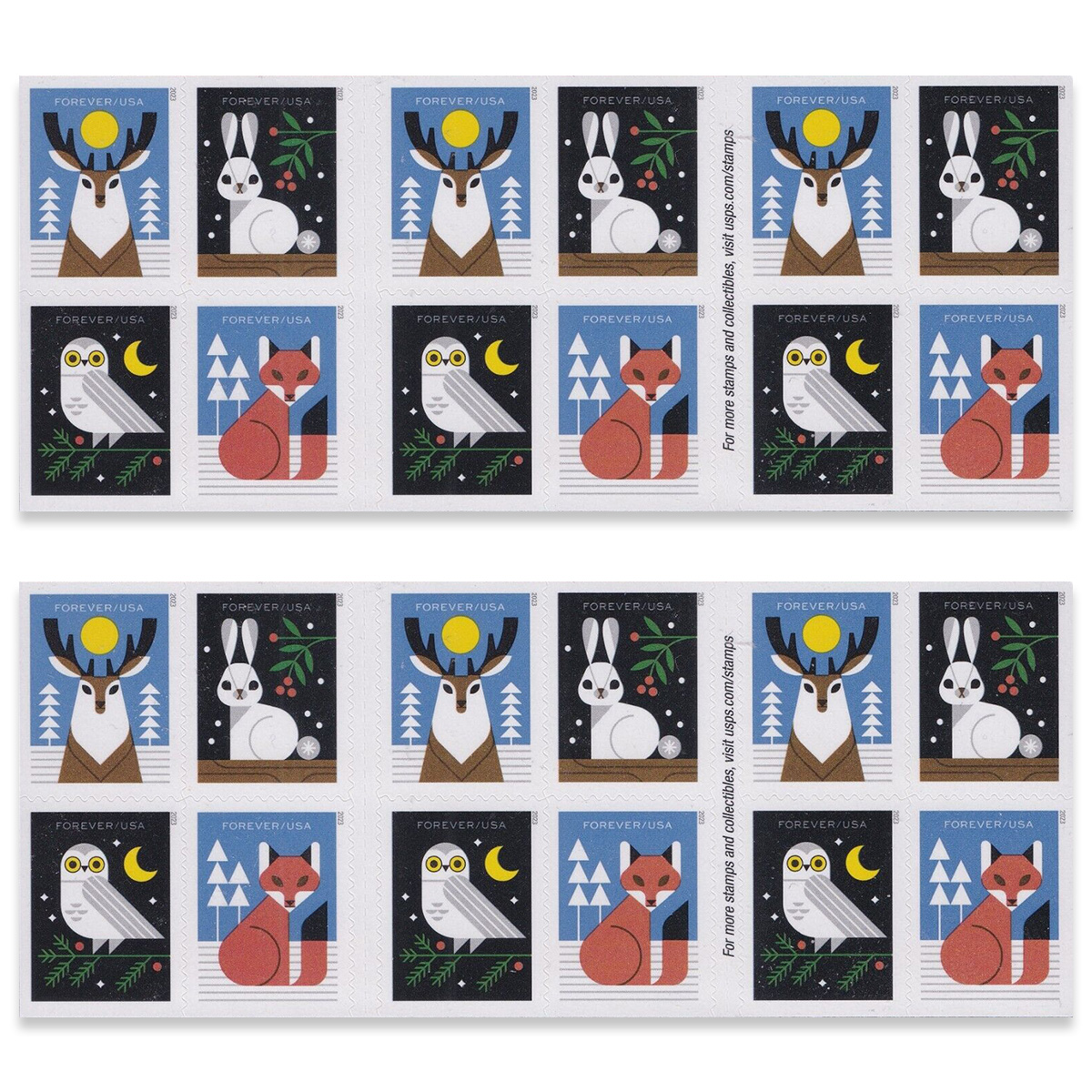 Winter Woodland Animals