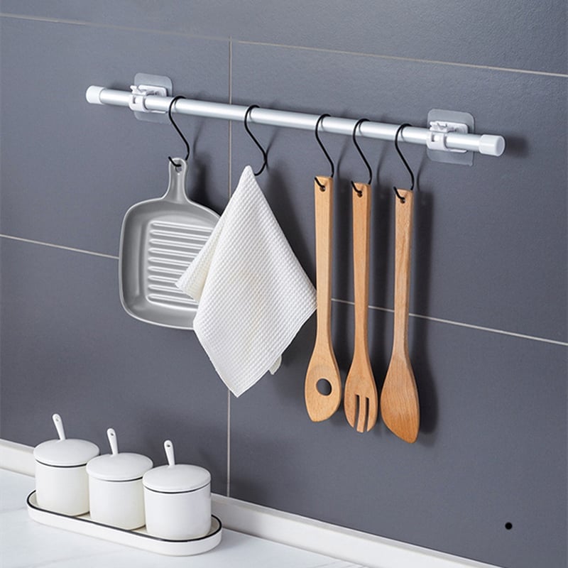 (🎅EARLY CHRISTMAS SALE-49% OFF) Nail-Free Adjustable Curtain Rod Holders(Set of 2)