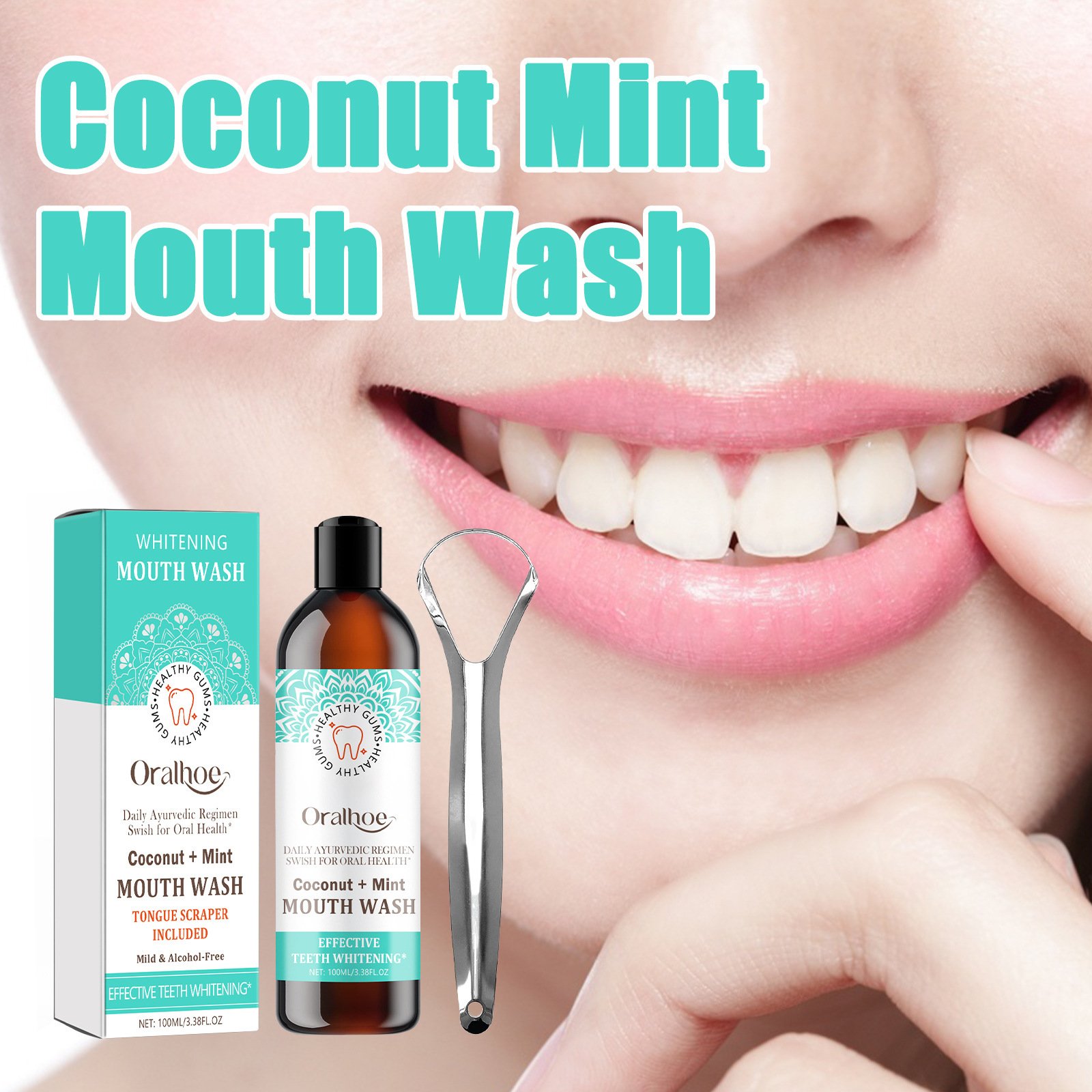 💥Clearance Price-Cocomint Pulling Oil with 7 Essential Oils & Vitamins D, E & K2