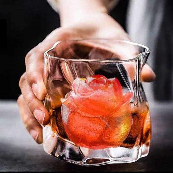 3D Rose Shape Ice Cube Mold