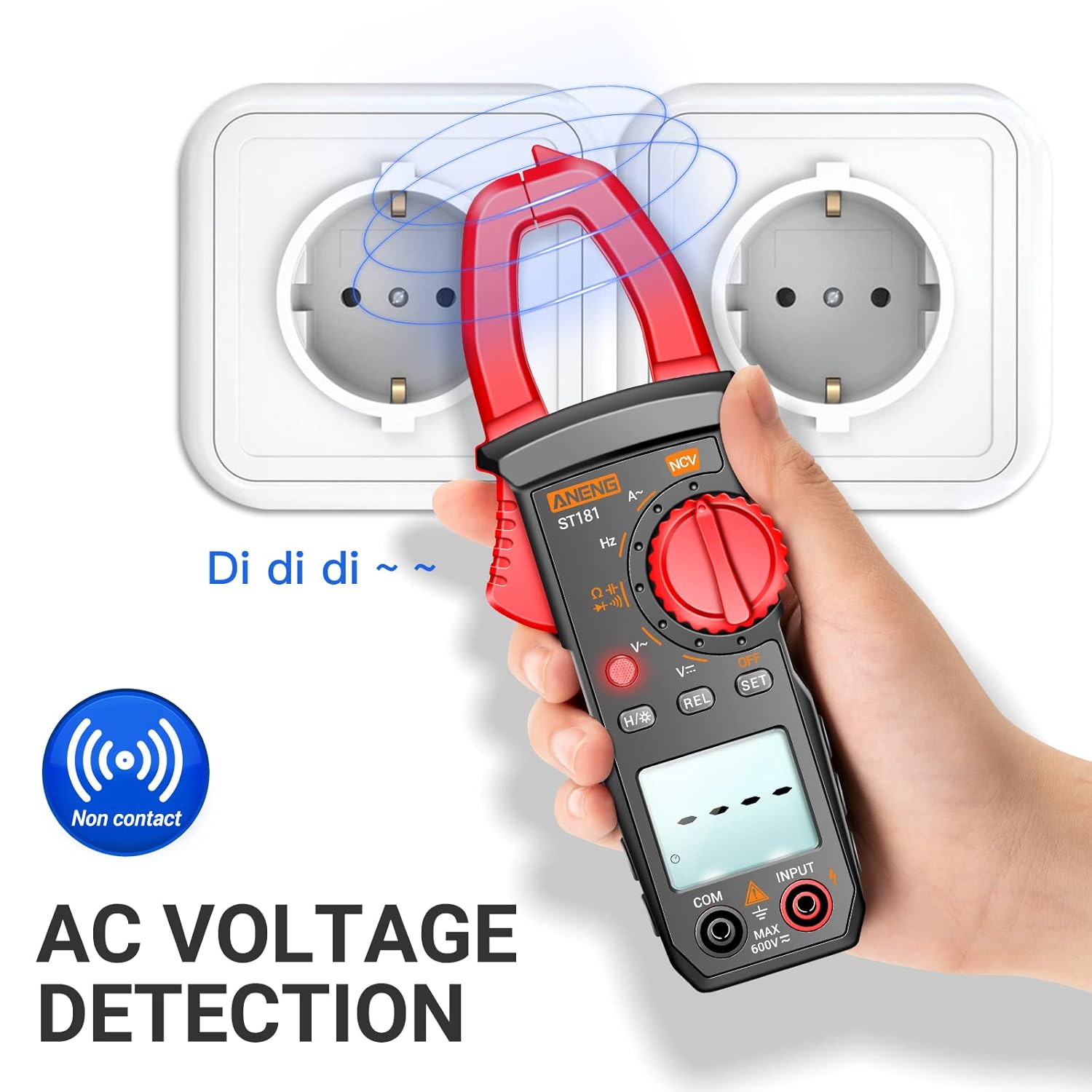 🔥Hot Sale Promotion-49% OFF - High Precision AC/DC Clamp-on Multi-Ammeter