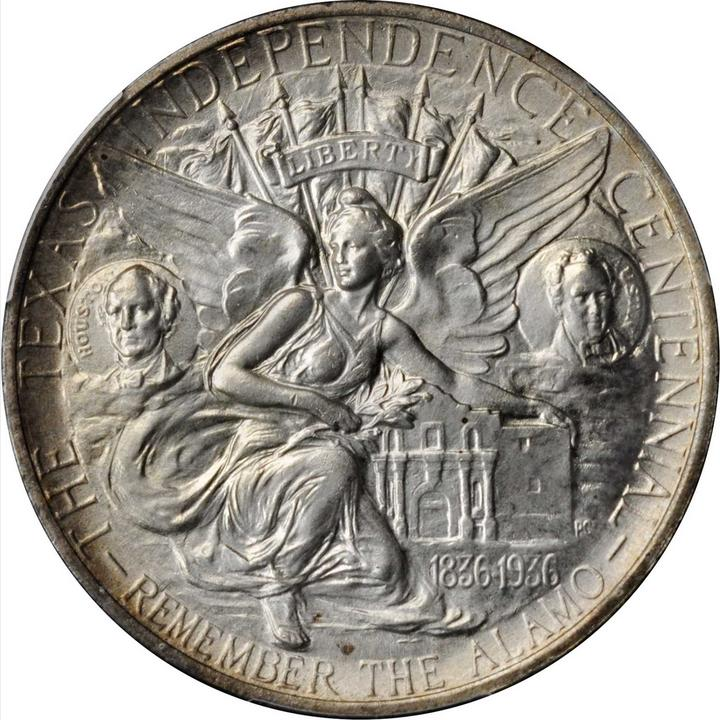 💥BUY 20 FREE 10 & BUY 50 FREE 50💰SILVER COMMEMORATIVES 1936 TEXAS 50C MS