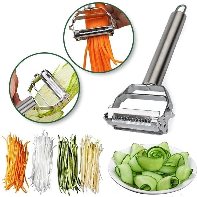 (🎁2023-Christmas Hot Sale🎁)🔥 49% OFF -Stainless Steel Multifunctional Peeler