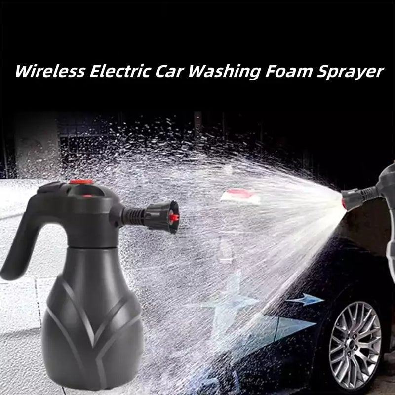 🔥Hot Sale 49% Off Wireless Electric Car Washing Foam Sprayer(Free shipping🔥)