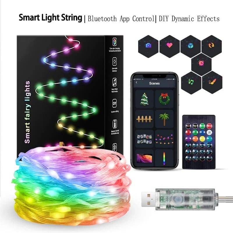 🎅 Early Christmas 49%OFF - Smart Rainbow LED Permanent Outdoor Light - Smartlight 🎁