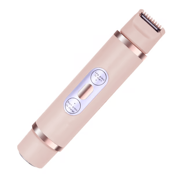 🎁Last Day 50% off-🔥2 in 1 Electric Shaver👍Wet and Dry Use Body Trimmer for Home & Travel