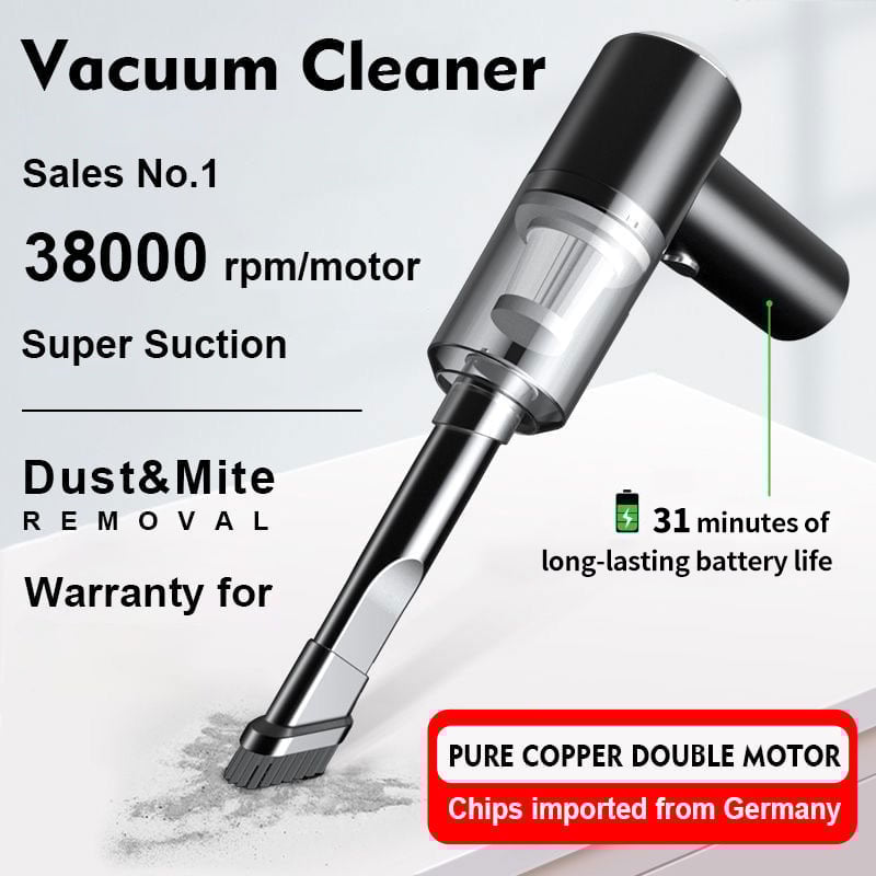 Winter Sales🔥Powerful Wireless Car Vacuum Cleaner⚡BUY 3 GET EXTRA 20% OFF
