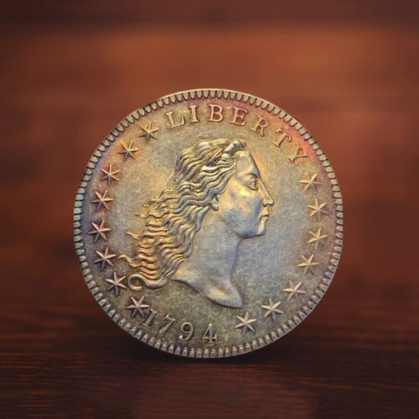 š“Last 12 sets!!! šŖThe Complete Set Of 1794-1804 Liberty Flowing Hair Silver Dollar(11Pcs)