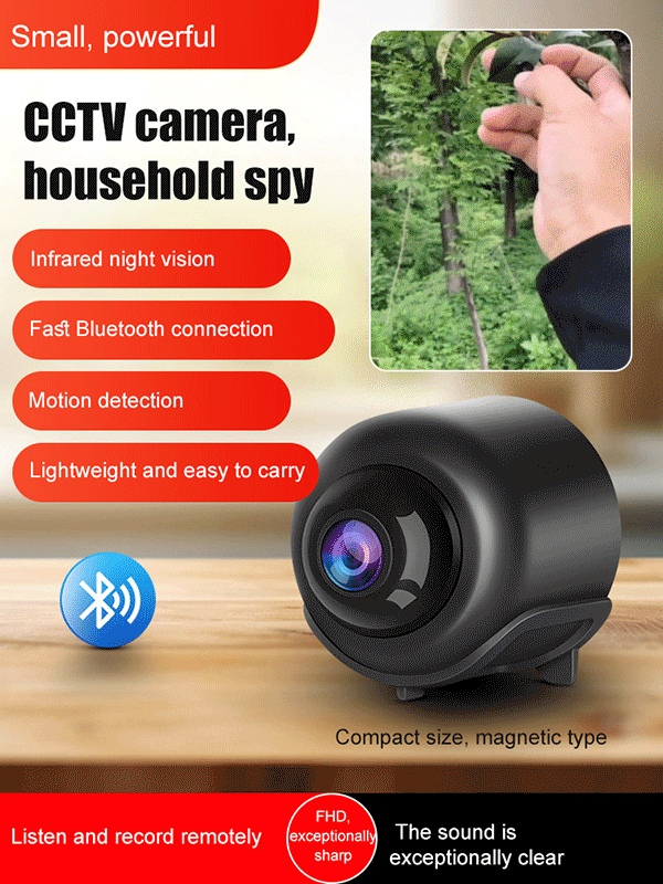 Mini wireless camera, 4K high-definition image quality, strong concealment