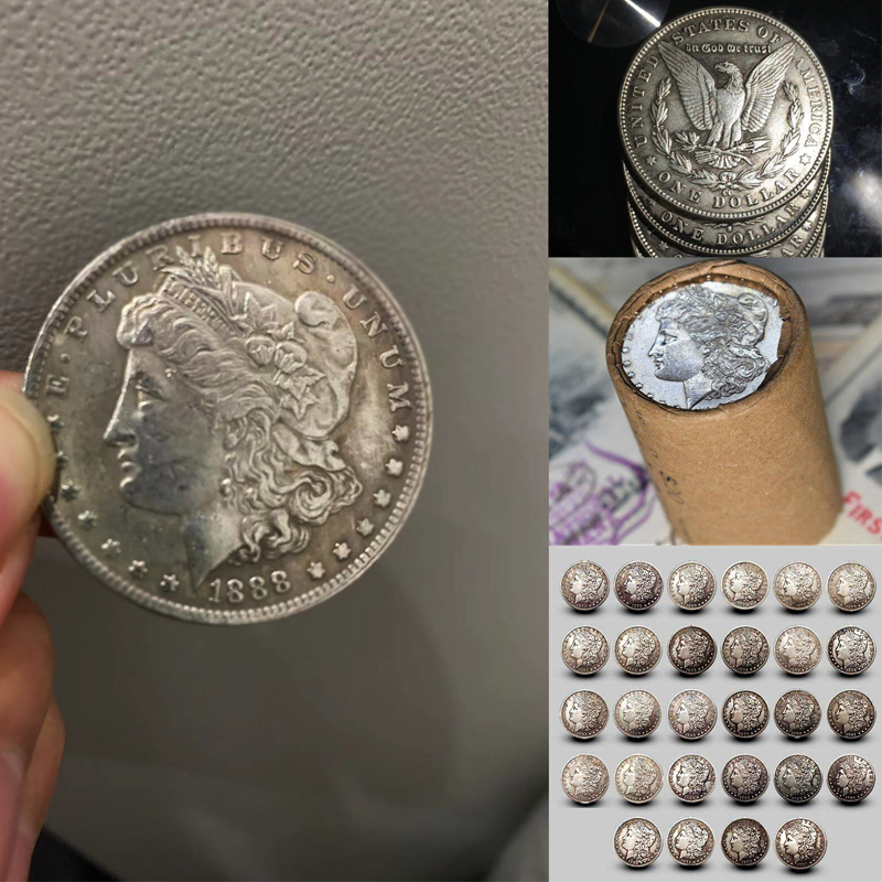 🔥LAST DAY SPECIAL SALE 70% OFF🔥28 PCS 1878-1902 Morgan Silver Dollar 【Complete Set】