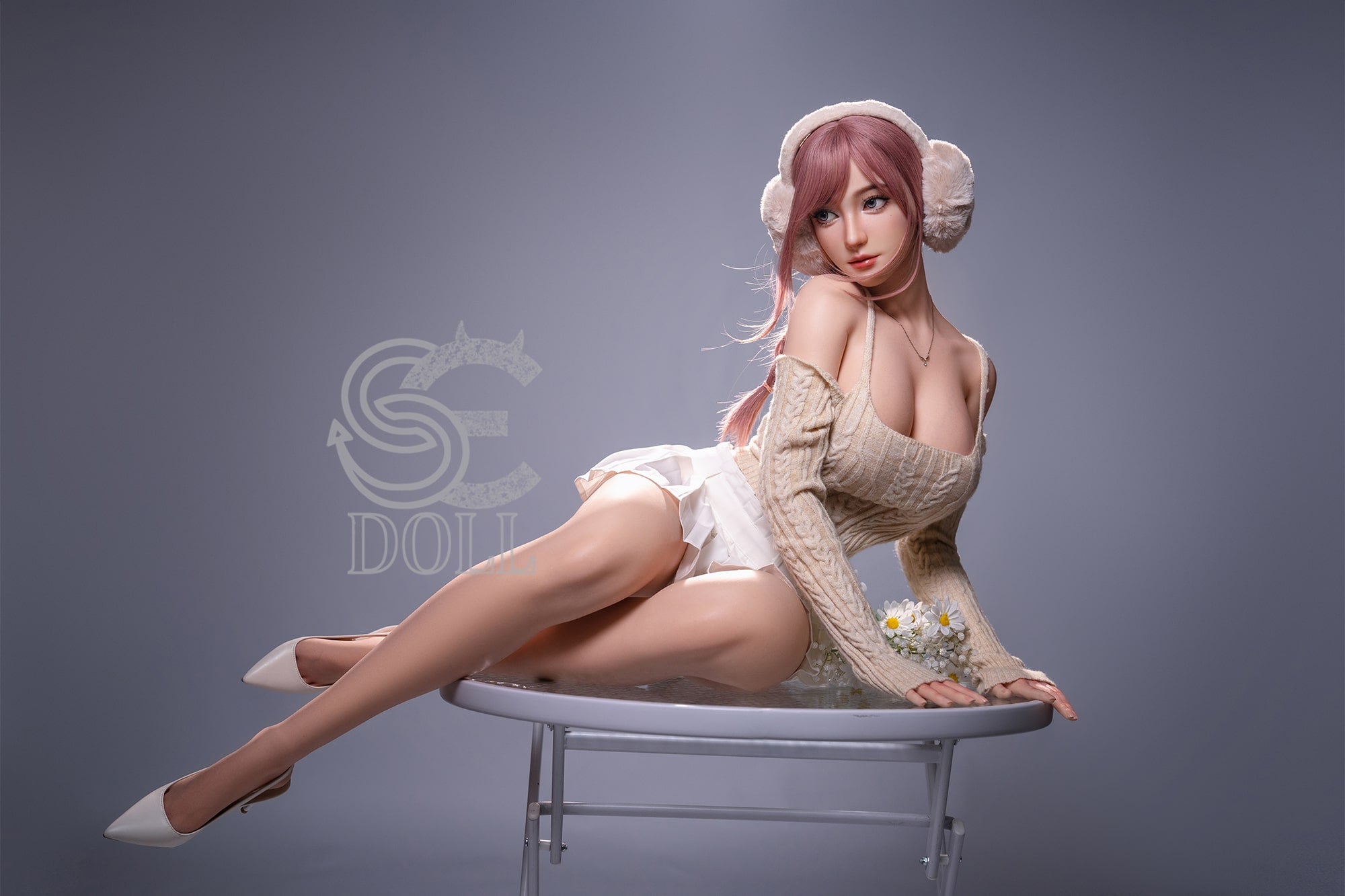 Primrose: Pink Hair Sex Doll