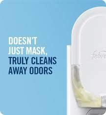Febreze Plug in Air Fresheners for Home, Air Freshener Plug in, Wall Diffuser, Ocean Scent, Odor Fighter for Strong Odors, 1 Warmer + 2 Oil Refills