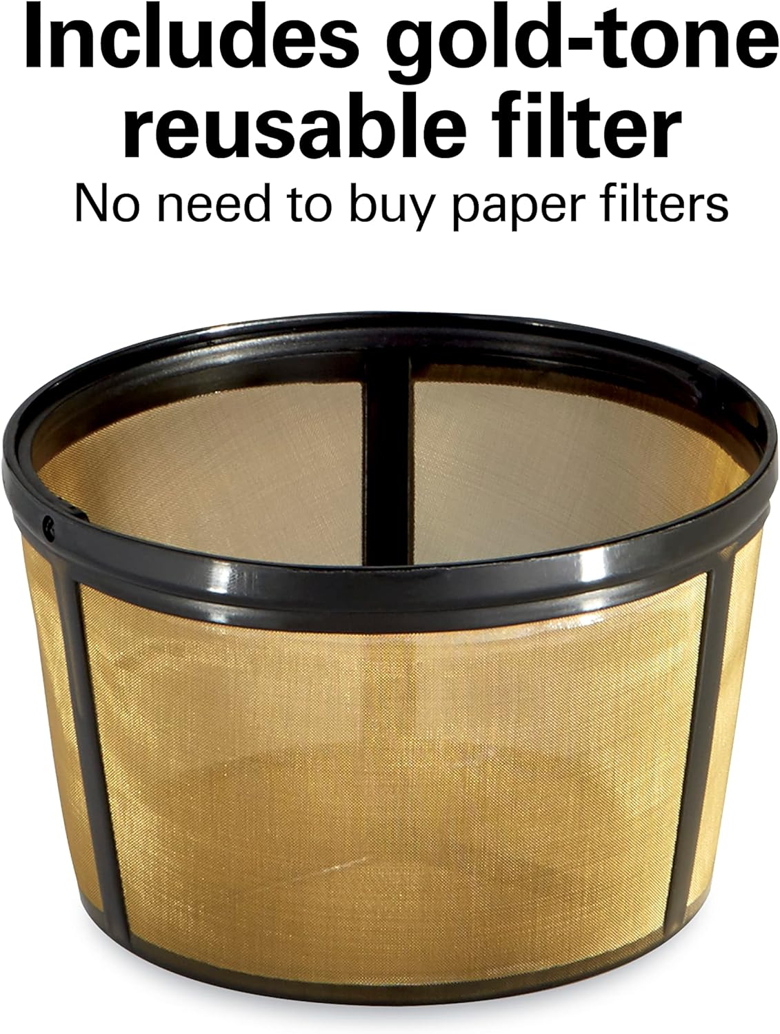 Hamilton Beach FlexBrew Trio 2-Way Coffee Maker, Compatible with K-Cup Pods or Grounds, Combo, Single Serve & Full 12c Pot, Black - Fast Brewing (49902)