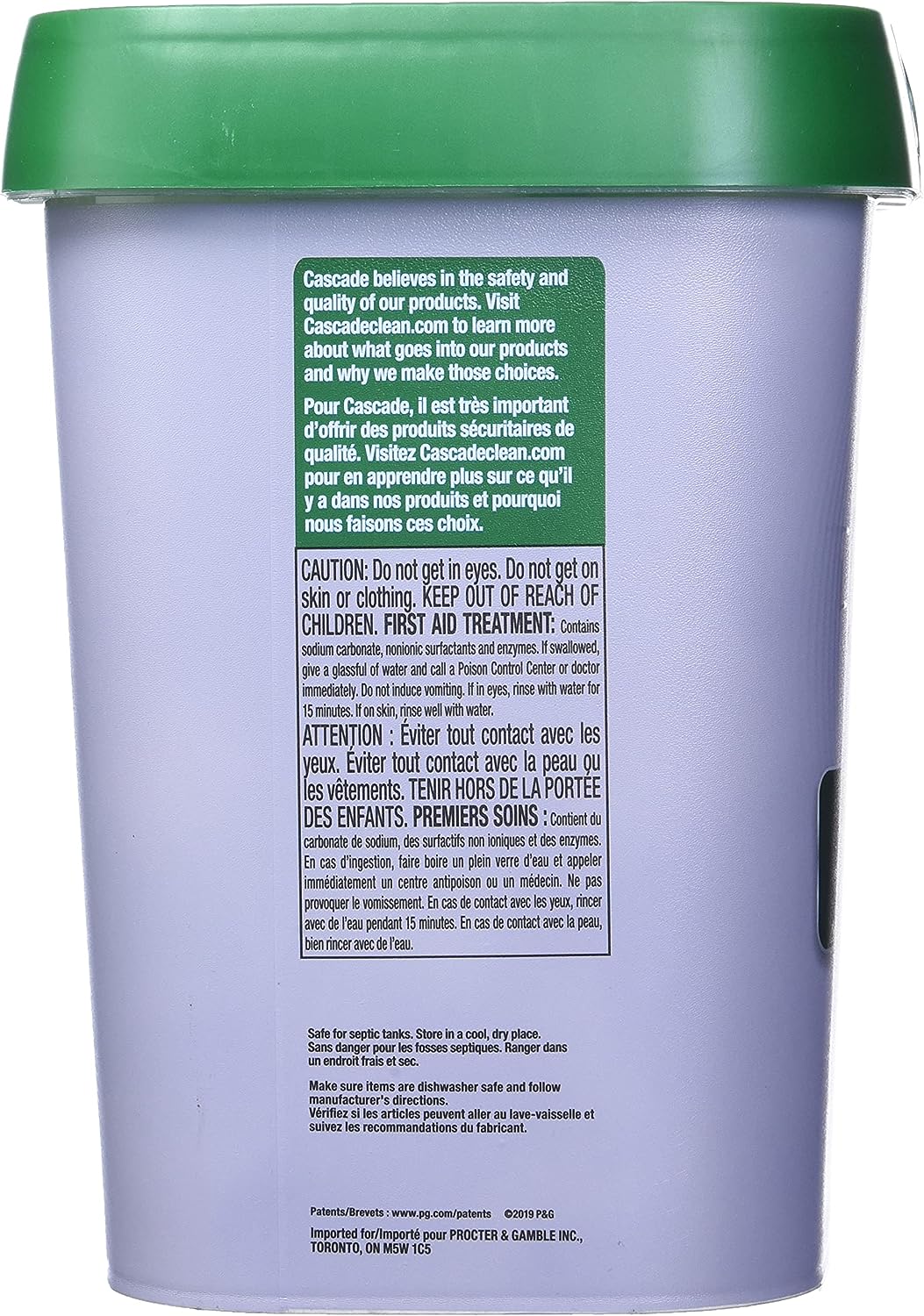 Cascade Platinum Dishwasher Pods, Dishwasher Detergent, Dishwasher Pod, Dishwasher Soap Pod, Actionpacs Dish Washing Pod, Lemon, 62 Count Dishwasher Detergent Pods