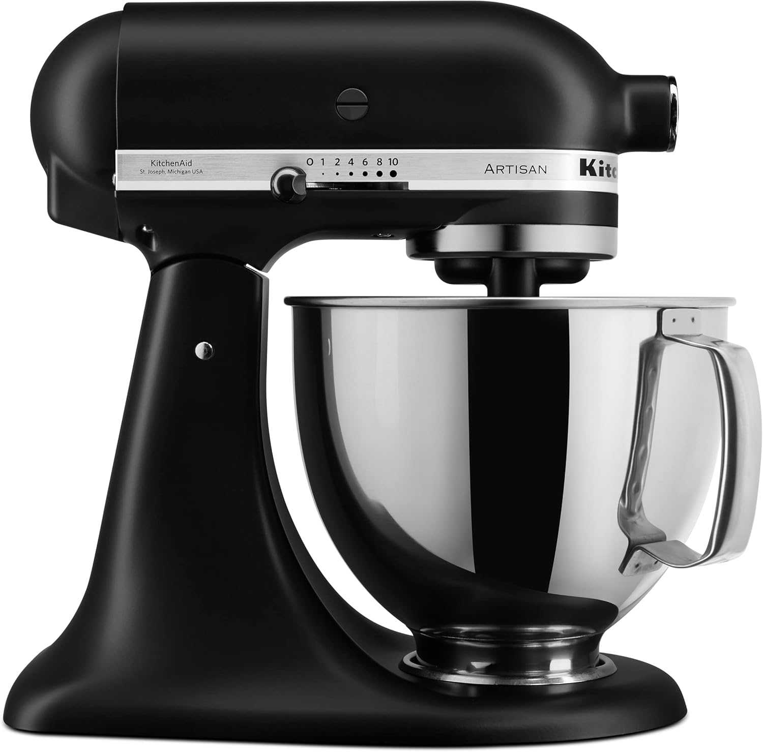 KitchenAid Artisan Series 5 Quart Tilt Head Stand Mixer with Pouring Shield KSM150PS, Removable bowl, Aqua Sky