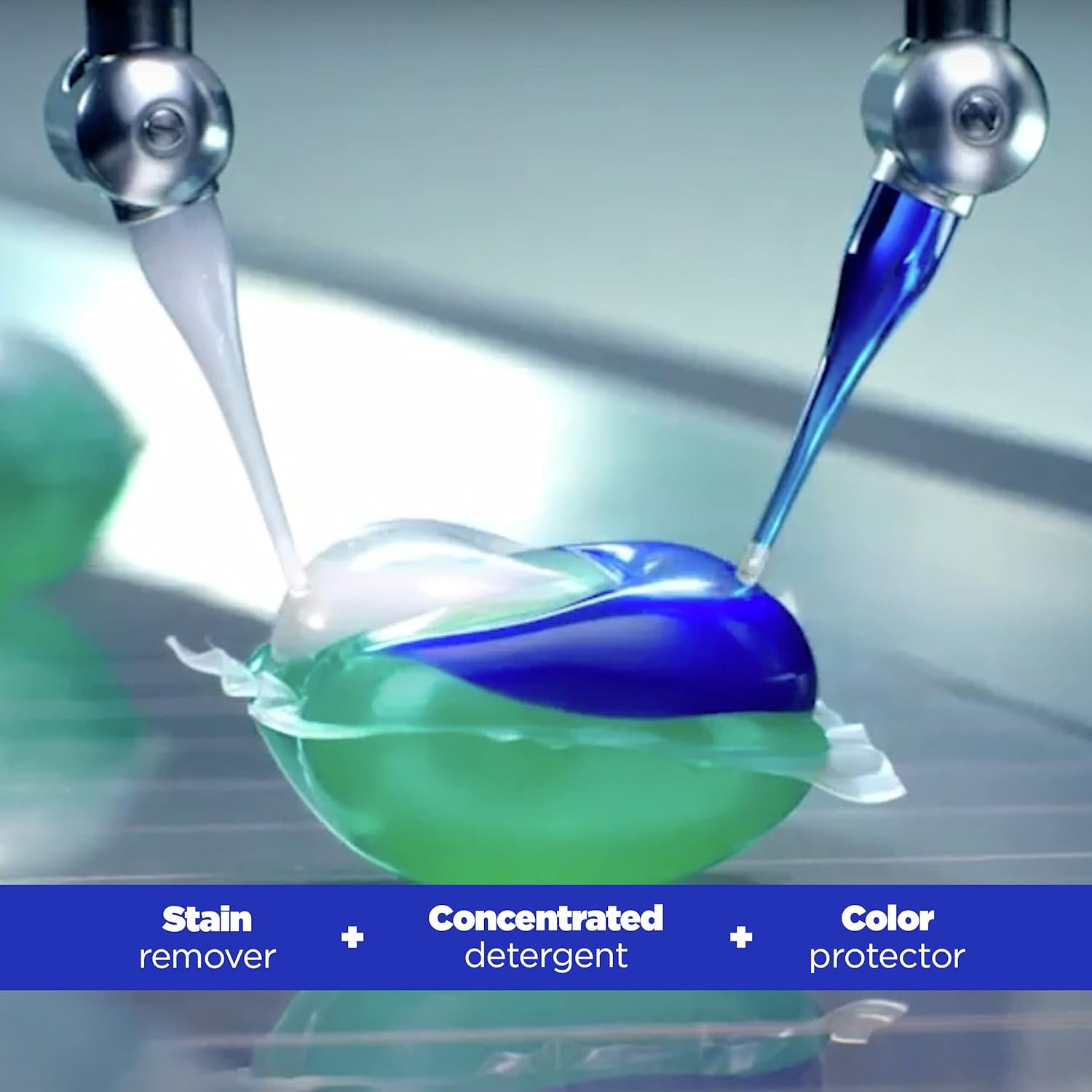 Tide Hygienic Clean Heavy 10x Duty Power PODS Laundry Detergent Pacs For Visible and Invisible Dirt, Spring Meadow Scent, 45 Count