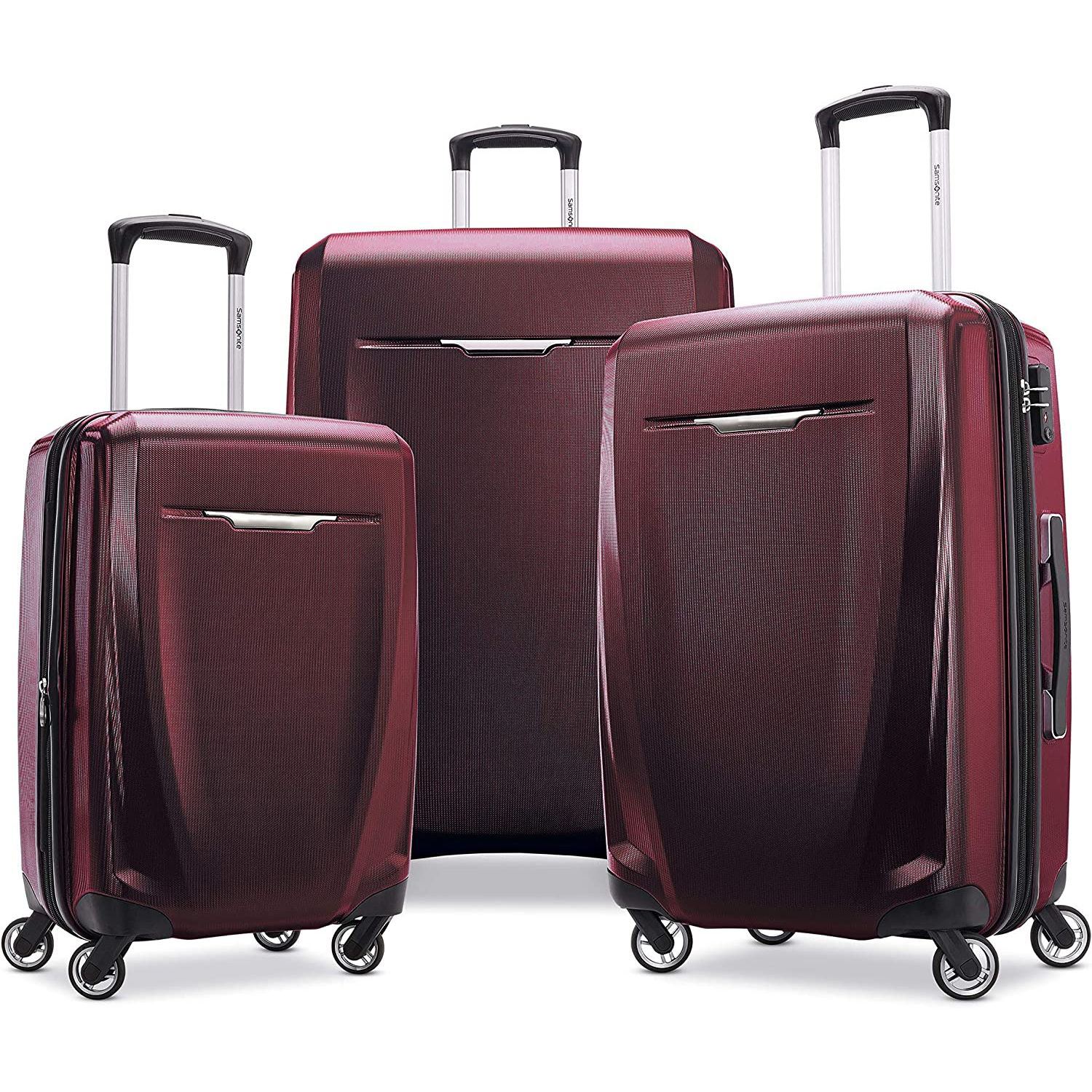 Winfield 3 DLX Hardside Luggage with Spinners, 3-Piece Set