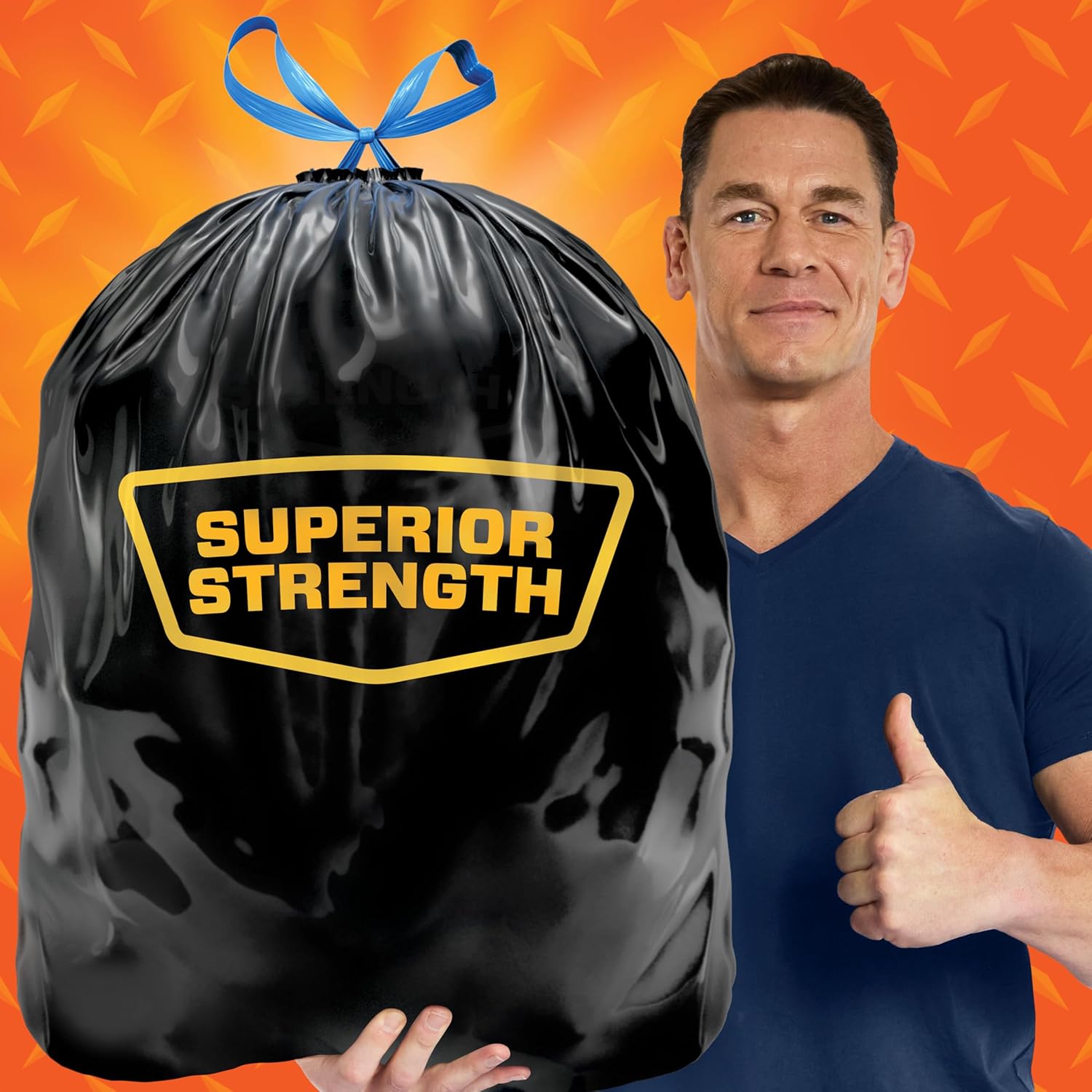 Hefty Strong Large Trash Bags, 30 Gallon, 74 Count (Packaging may vary)