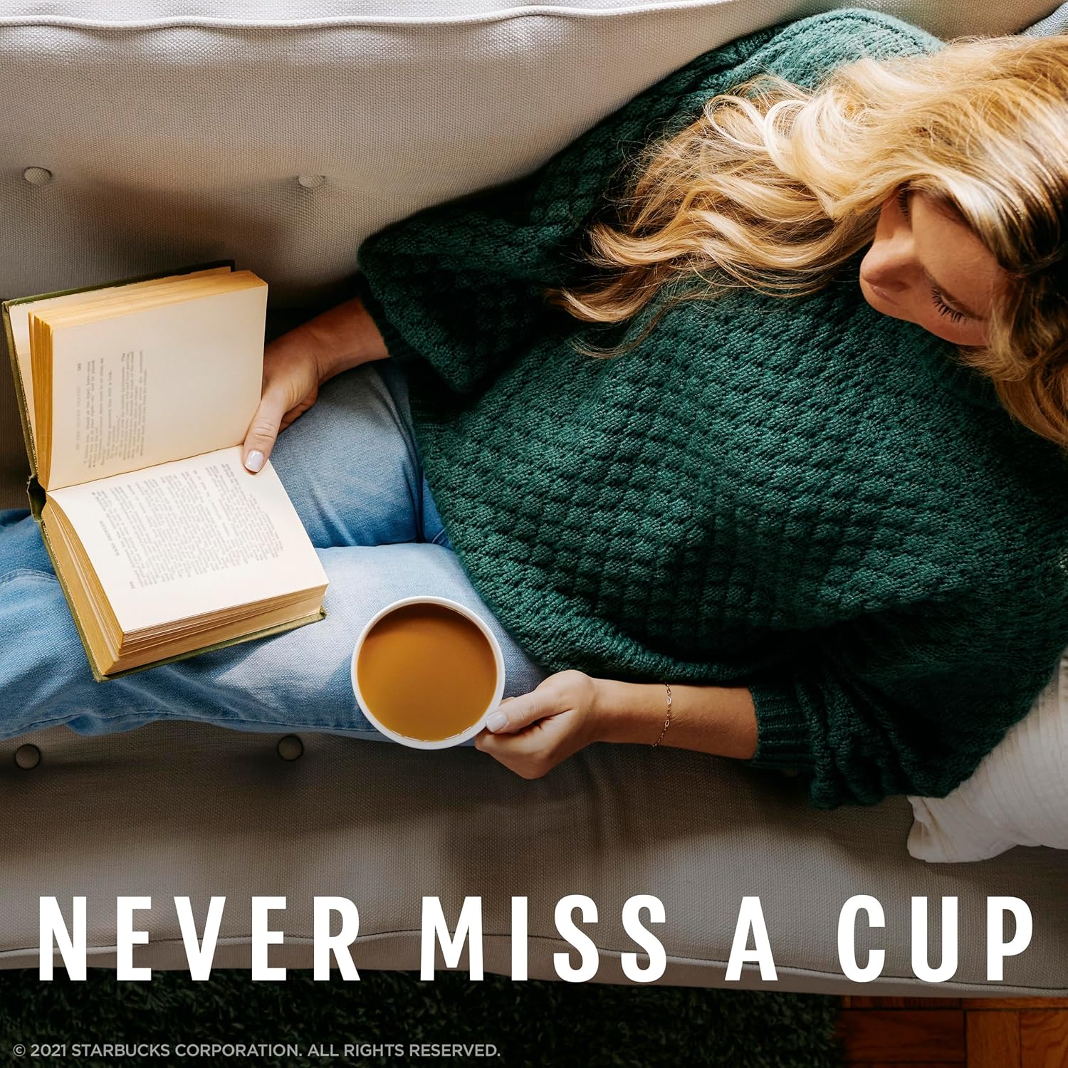 Starbucks K-Cup Coffee Pods, Starbucks Blonde Roast Coffee, Veranda Blend for Keurig Brewers, 100% Arabica, 6 boxes (60 pods total)