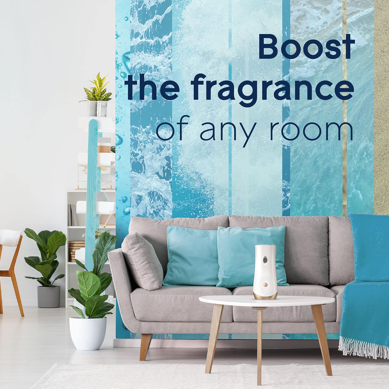 Glade Automatic Spray Air Freshener Refill, Scented Air Freshener for Home and Bathroom, Clean Linen, 6.2 Oz, 3 Count