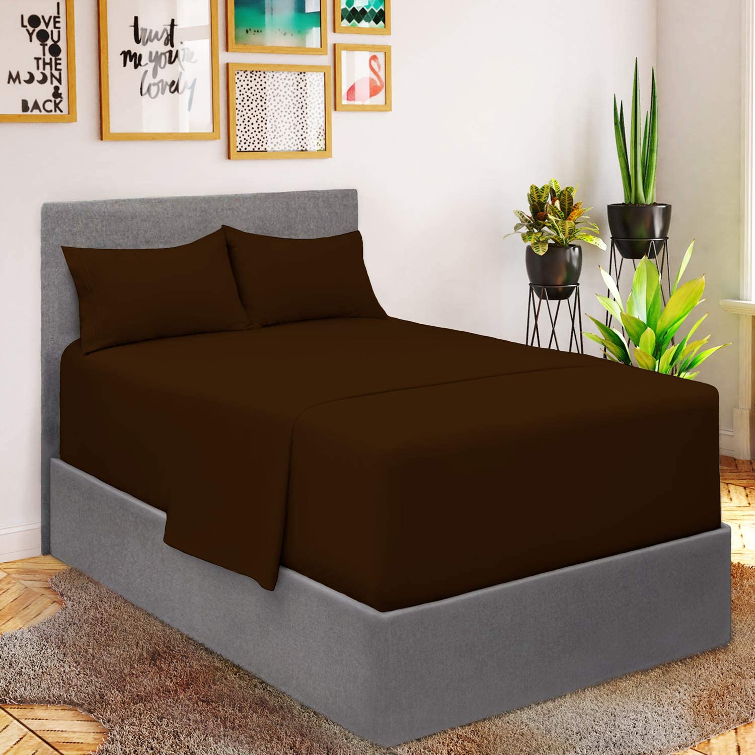 Queen Sheet Sett- 4 Piece