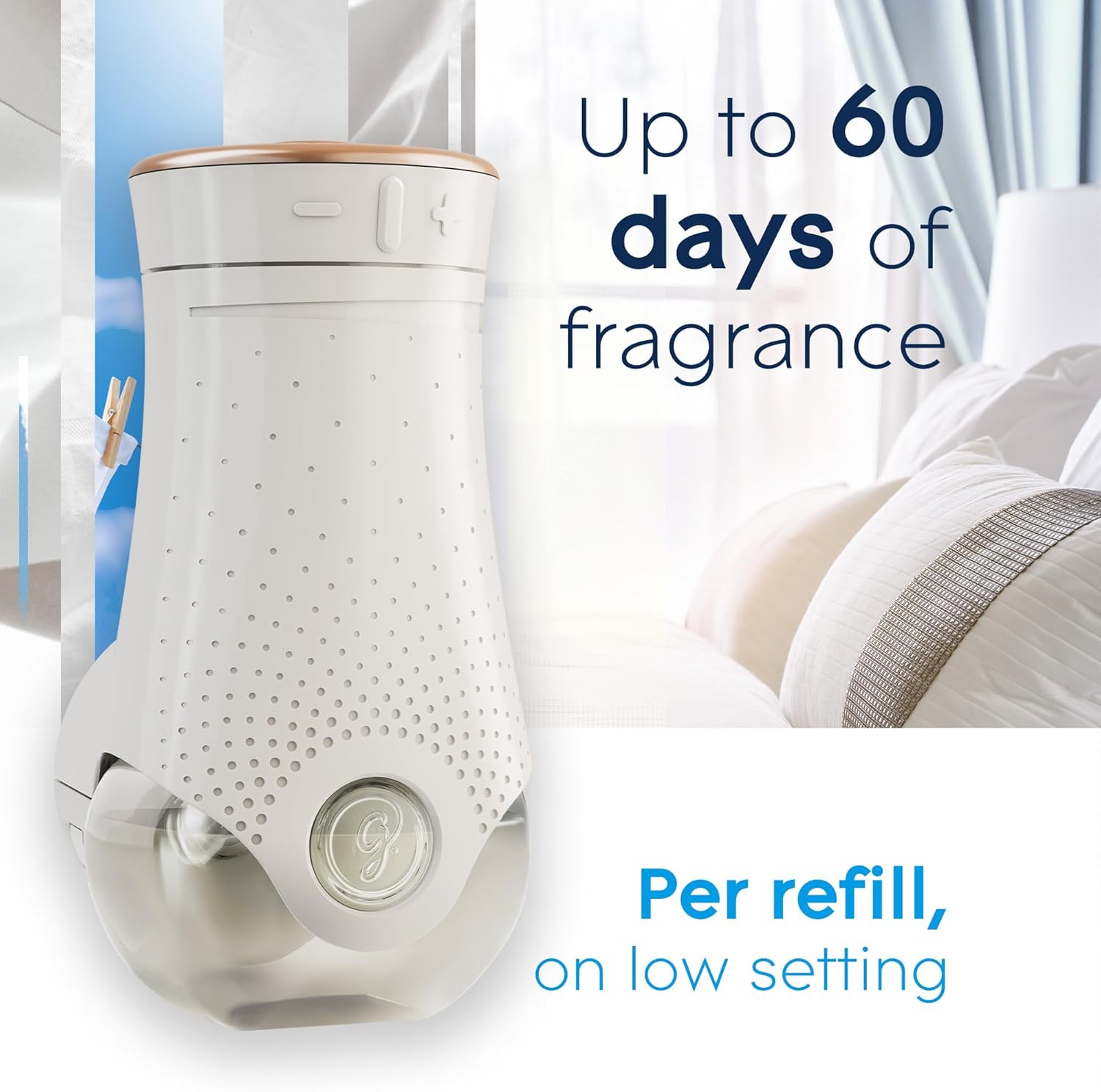 Glade PlugIns Refills Air Freshener, Scented and Essential Oils for Home and Bathroom, Apple Cinnamon, 3.35 Fl Oz, 5 Count