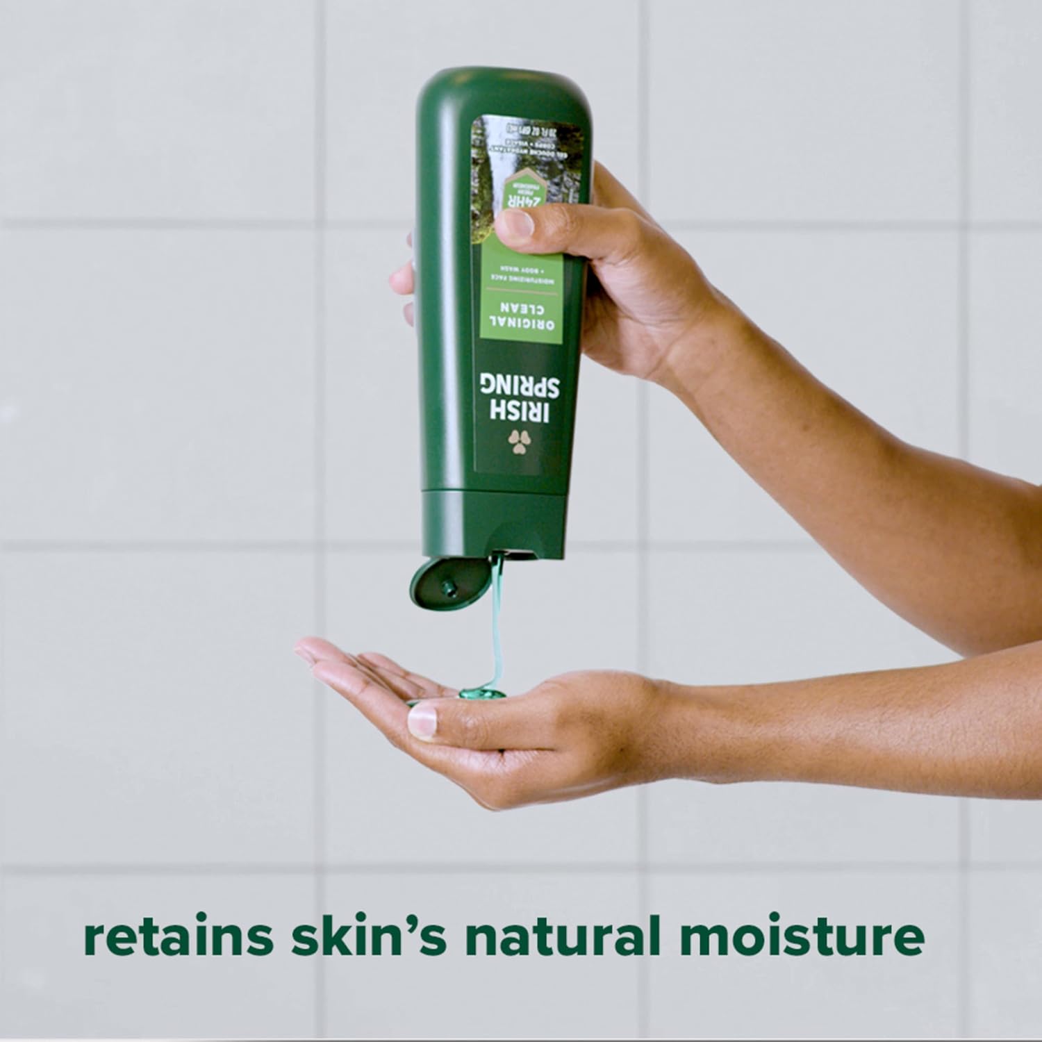 Irish Spring Mens Body Wash, Moisture Blast Body Wash for Men, Feel Fresh All Day, 30 Oz Pump Bottle