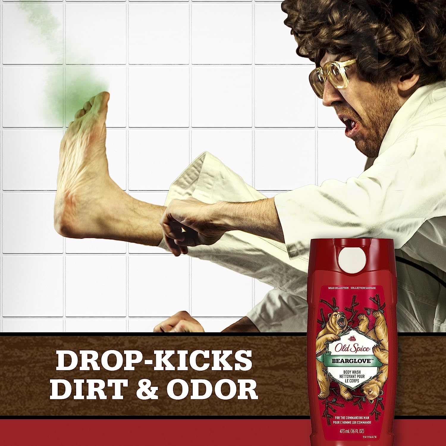 Old Spice Body Wash for Men, 24/7 Shower Fresh with Lasting Scent, Red Collection, Swagger with Cedarwood Scent, 24 fl oz (Pack of 2)