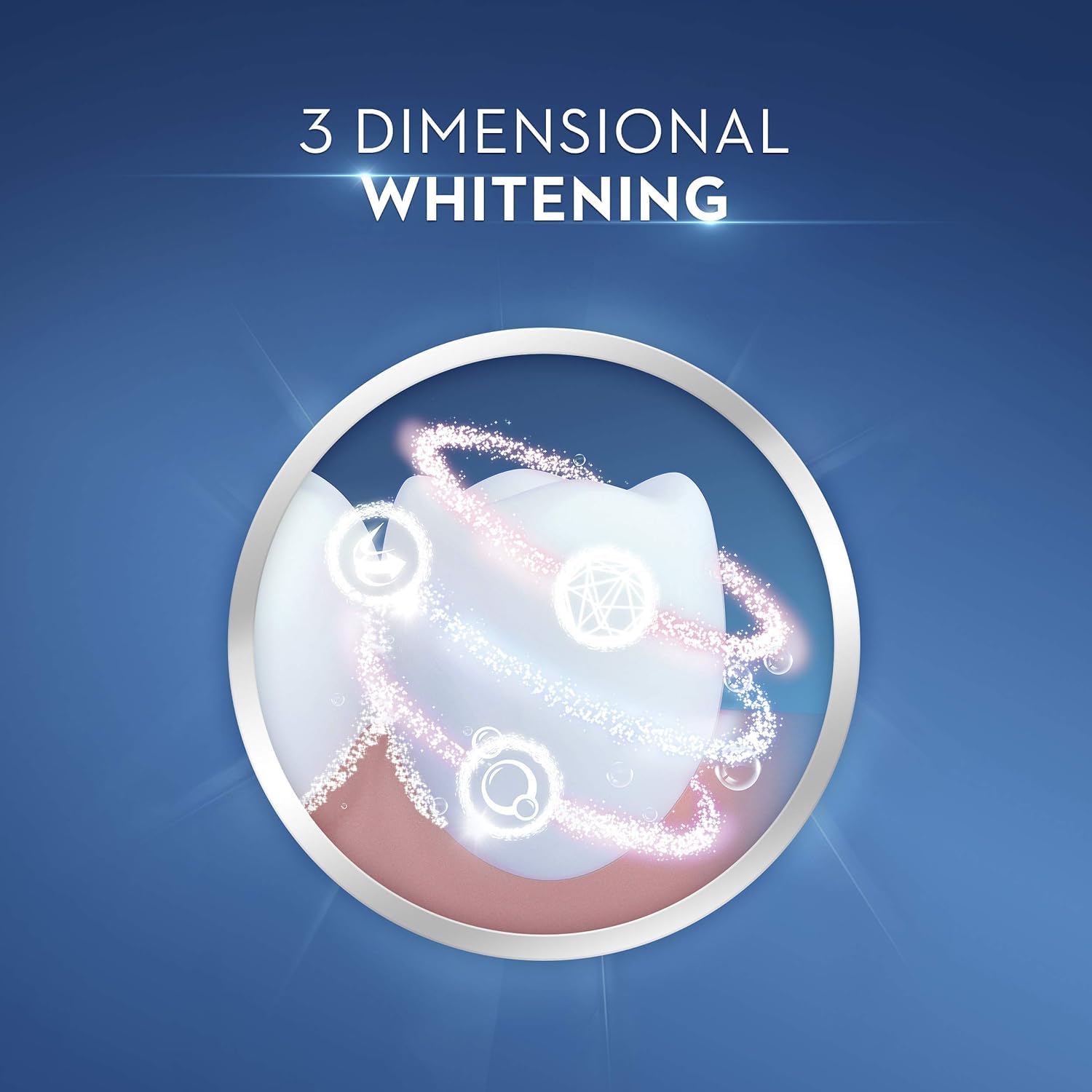 Crest 3D White Advanced Luminous Mint Teeth Whitening Toothpaste, 3.7 oz Pack of 4 - Helps Remove Surface Stains, Whitens Teeth, Strengthens Tooth Enamel, Protects Against Cavities