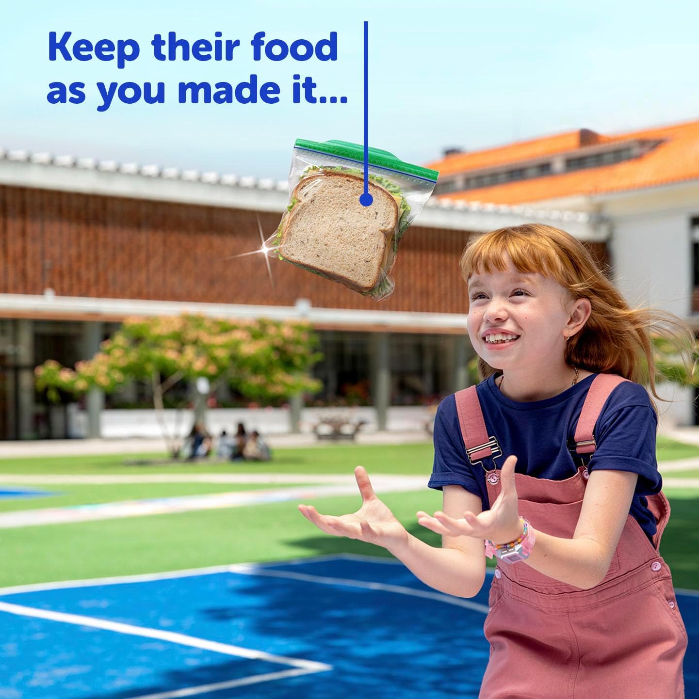 Ziploc Sandwich and Snack Bags with EasyGuide Texture, Plastic Storage Bags with Grip 'n Seal Technology, 280 Bags Total