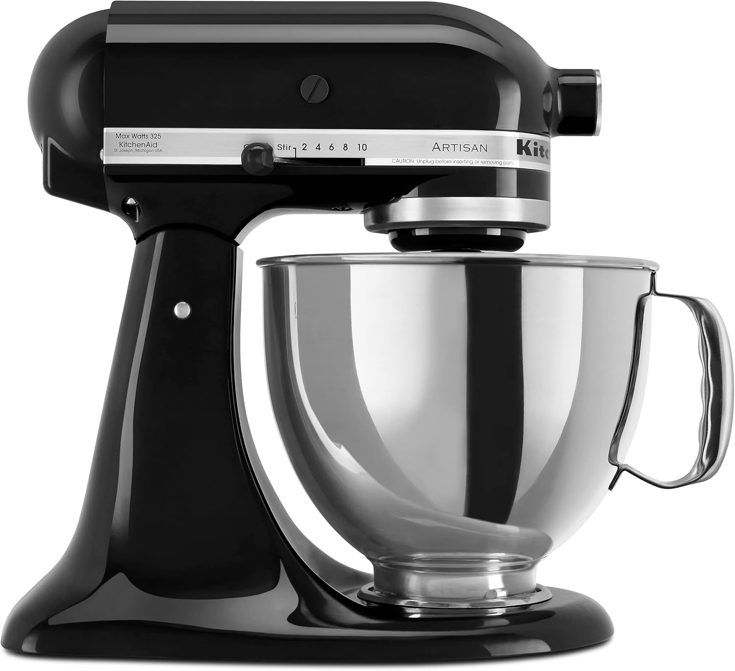 KitchenAid Artisan Series 5 Quart Tilt Head Stand Mixer with Pouring Shield KSM150PS, Removable bowl, Aqua Sky