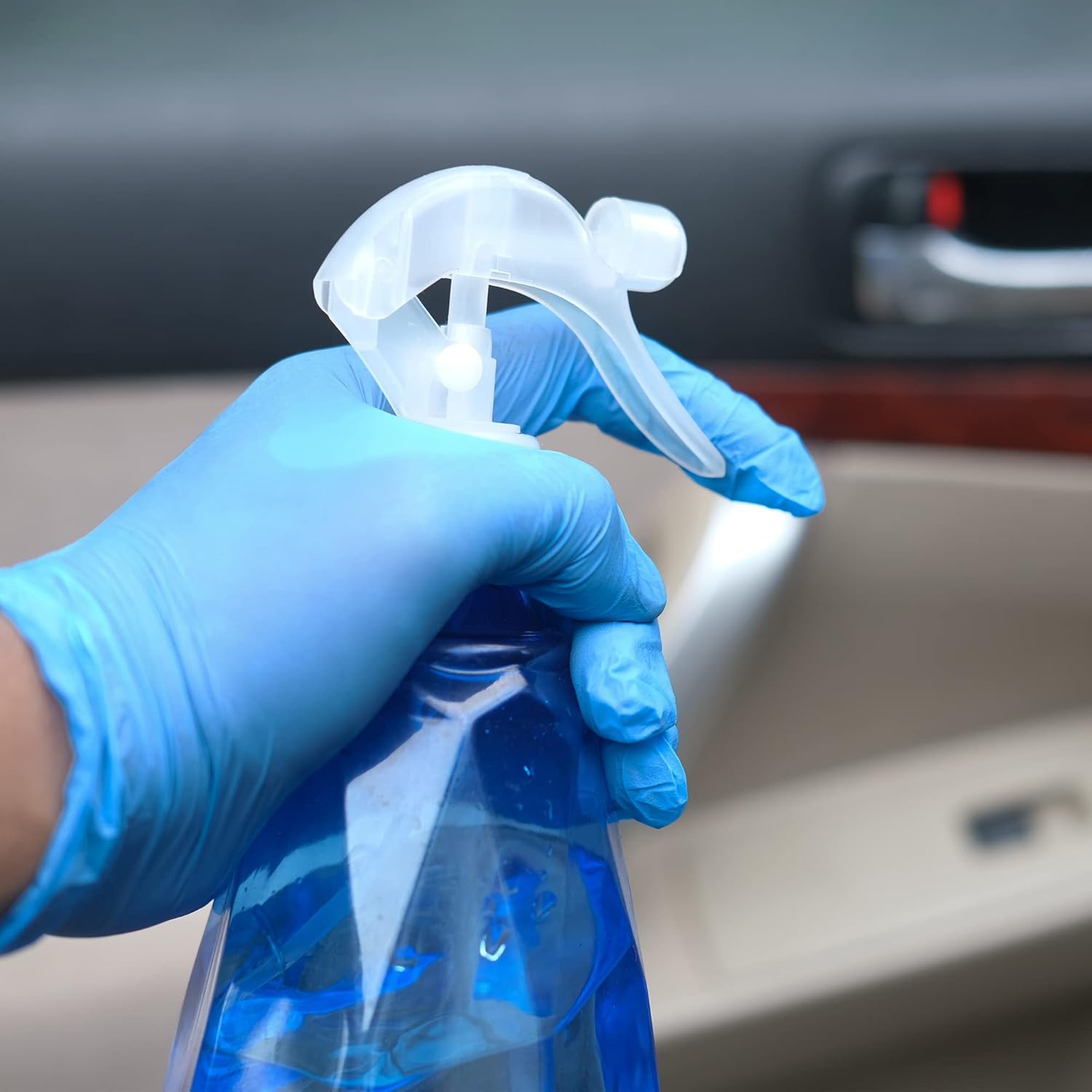 Schneider Vinyl Synthetic Exam Gloves, 4 Mil, Latex Free Disposable Gloves for Medical, Cooking, Cleaning, and Food Prep