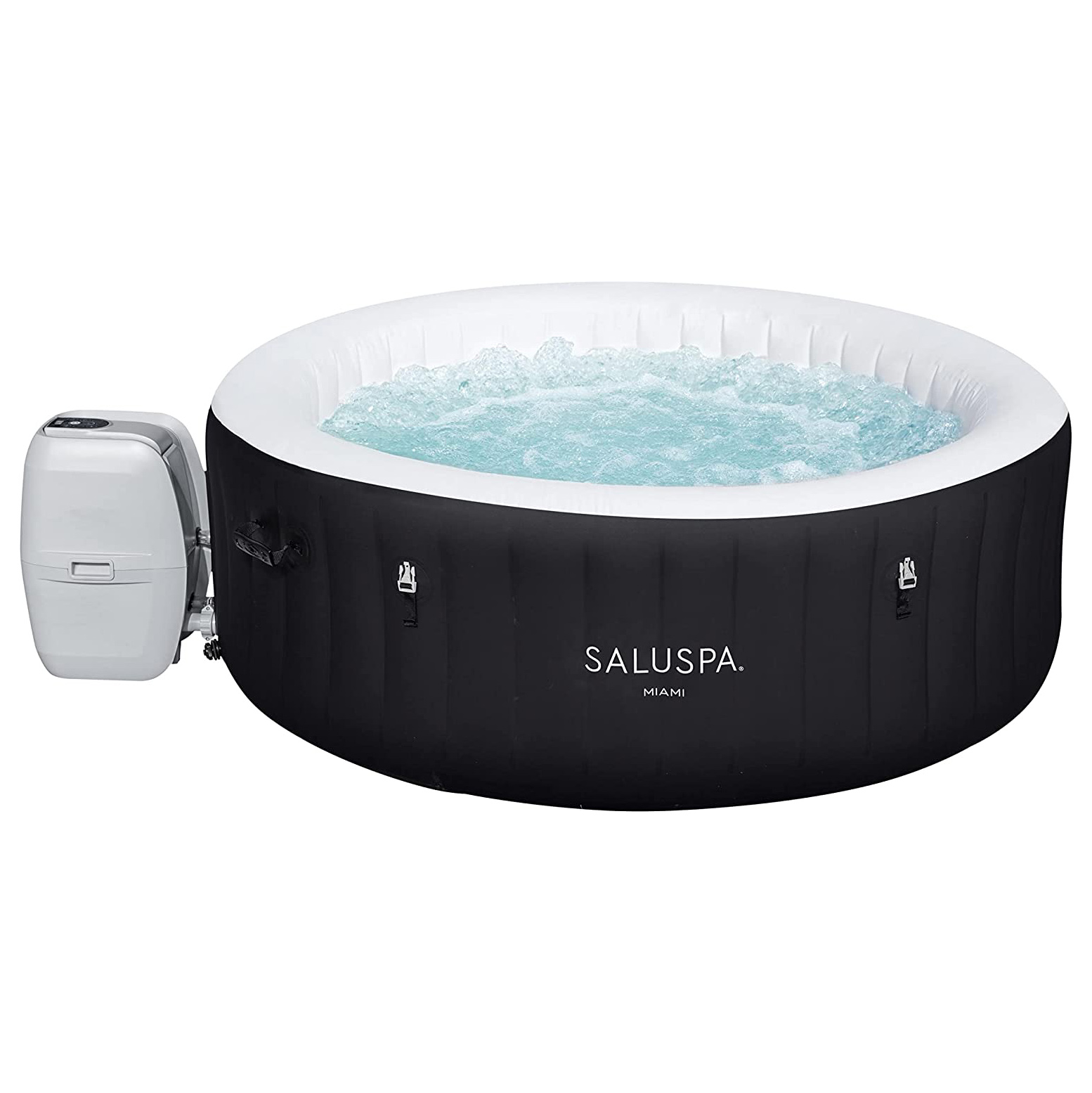 SaluSpa  Inflatable Hot Tub, 4-Person AirJet Spa